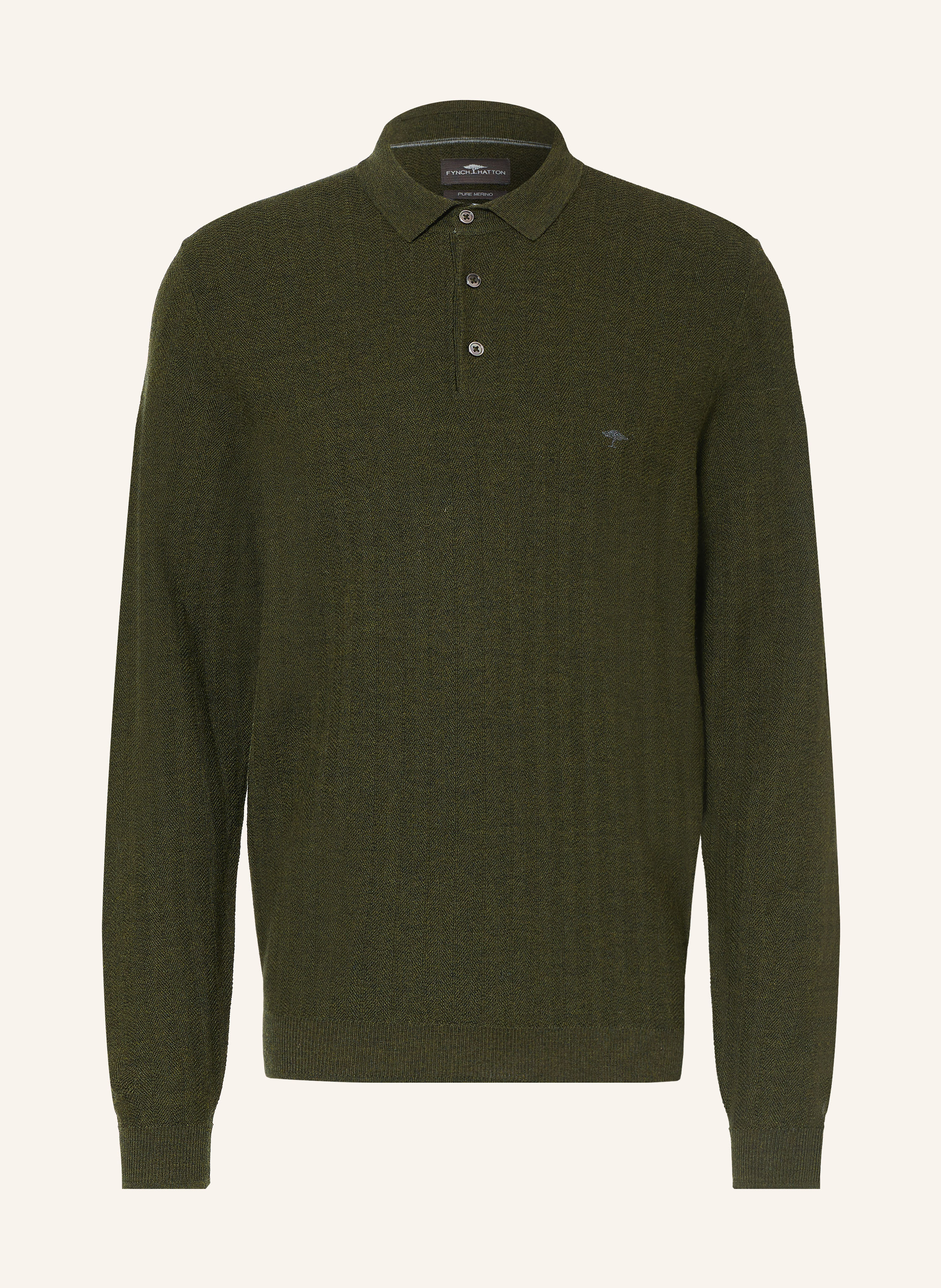FYNCH-HATTON Strick-Poloshirt