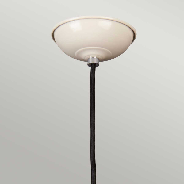 Lampa wisząca kremowa Franklin 1xE27x60W wym: 234,9x30x30 cm Elstead