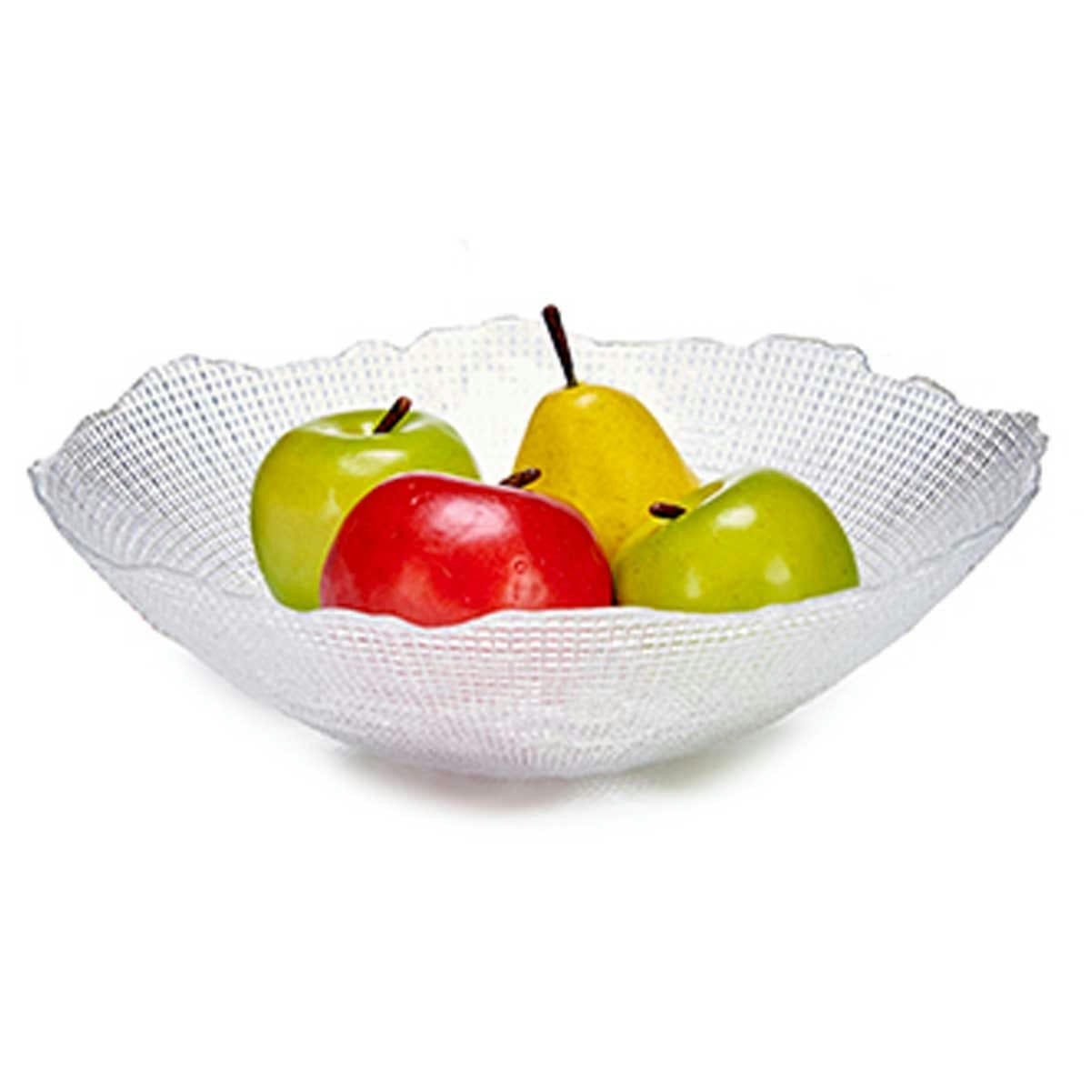 - Corbeille à Fruits Décorative en Verre - D31cm
