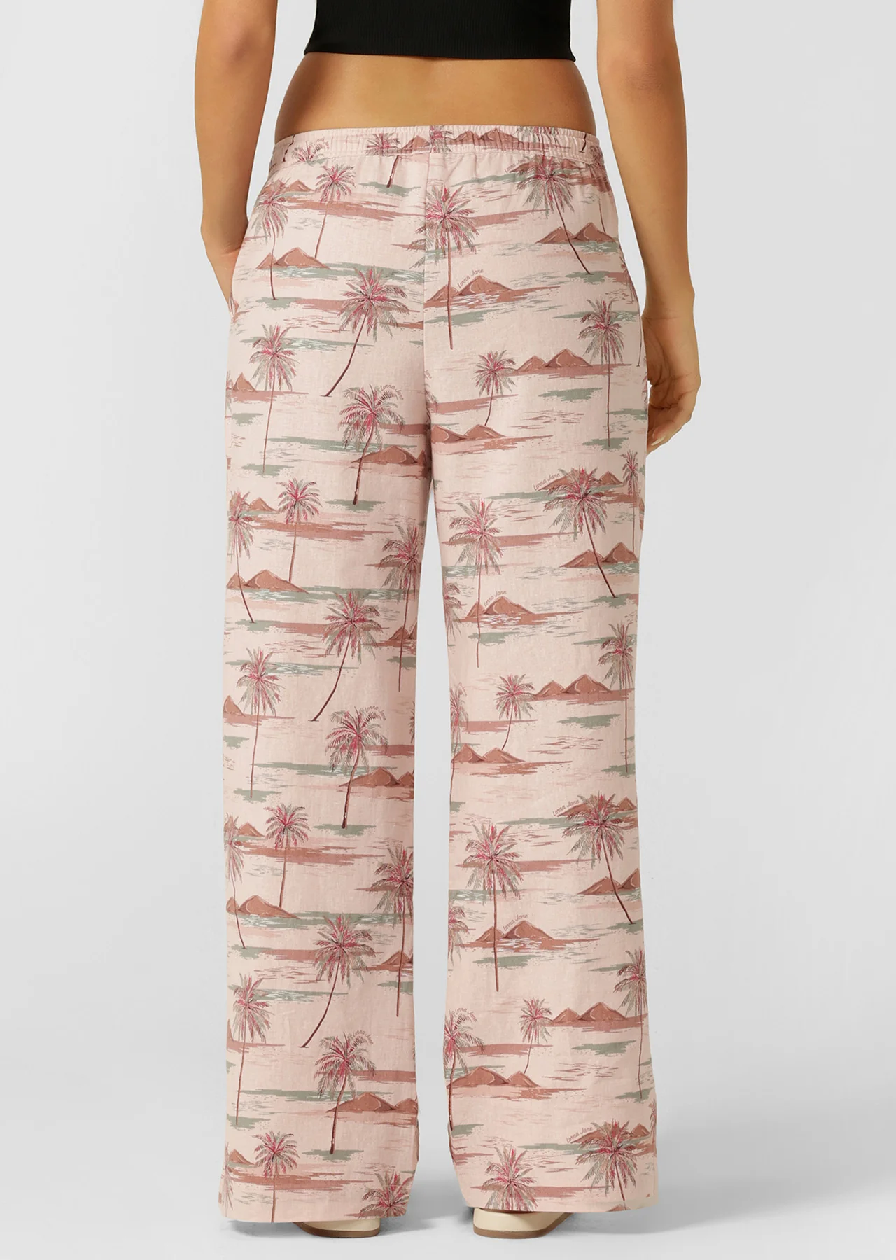 Paradise Palm Weekend Pants