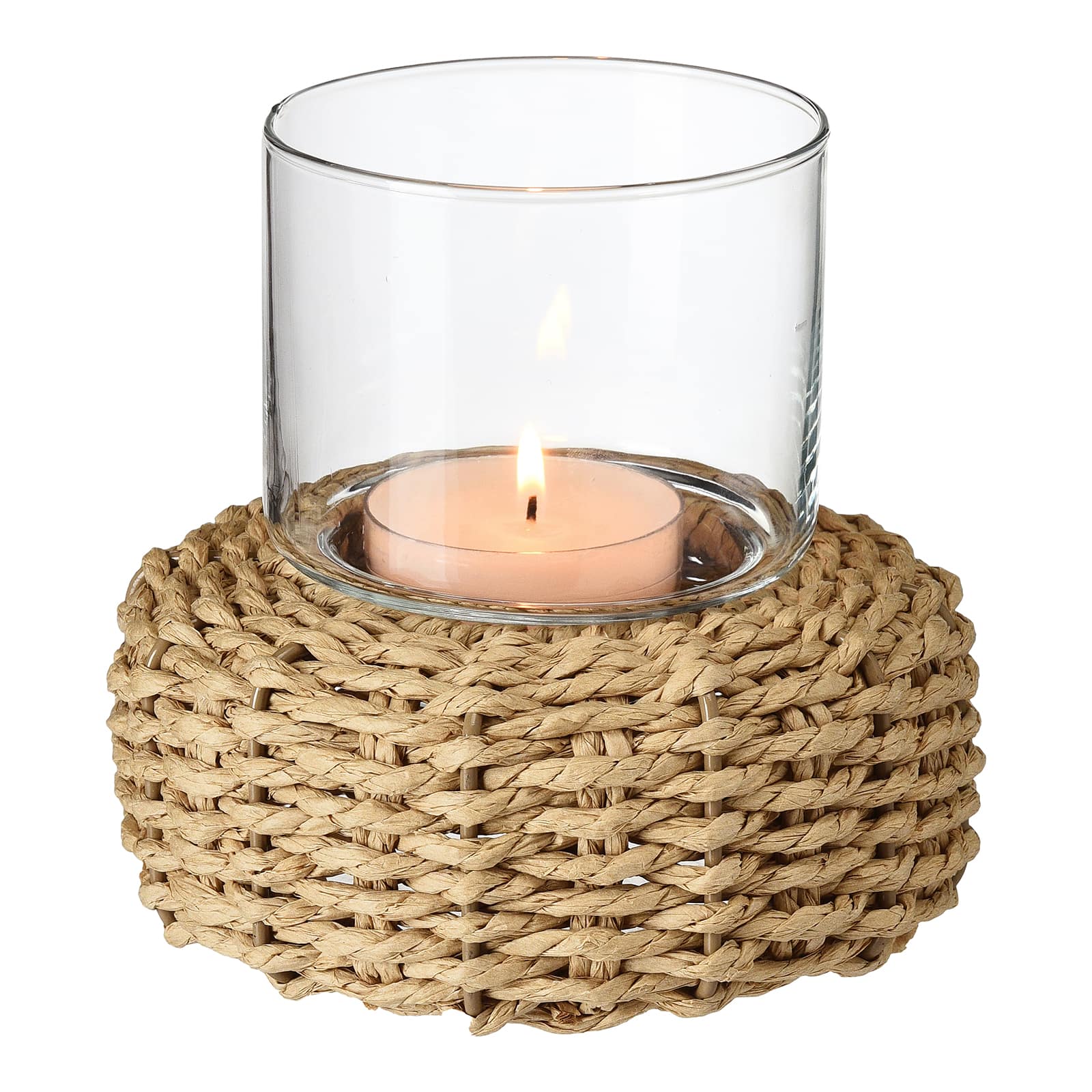 Windlicht Beige, ⌀ 16 cm, H 150 mm