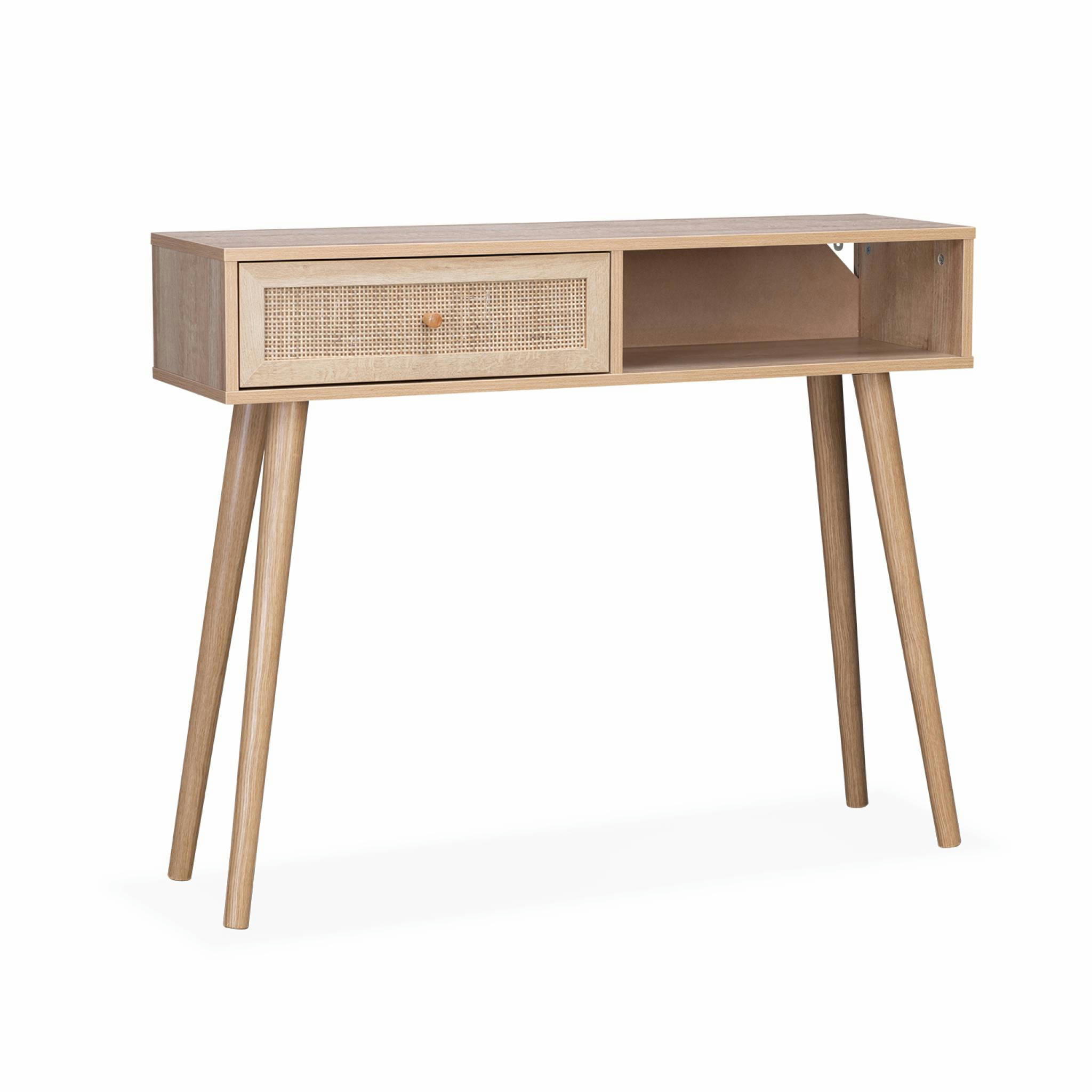 BOHÈME - Console en cannage