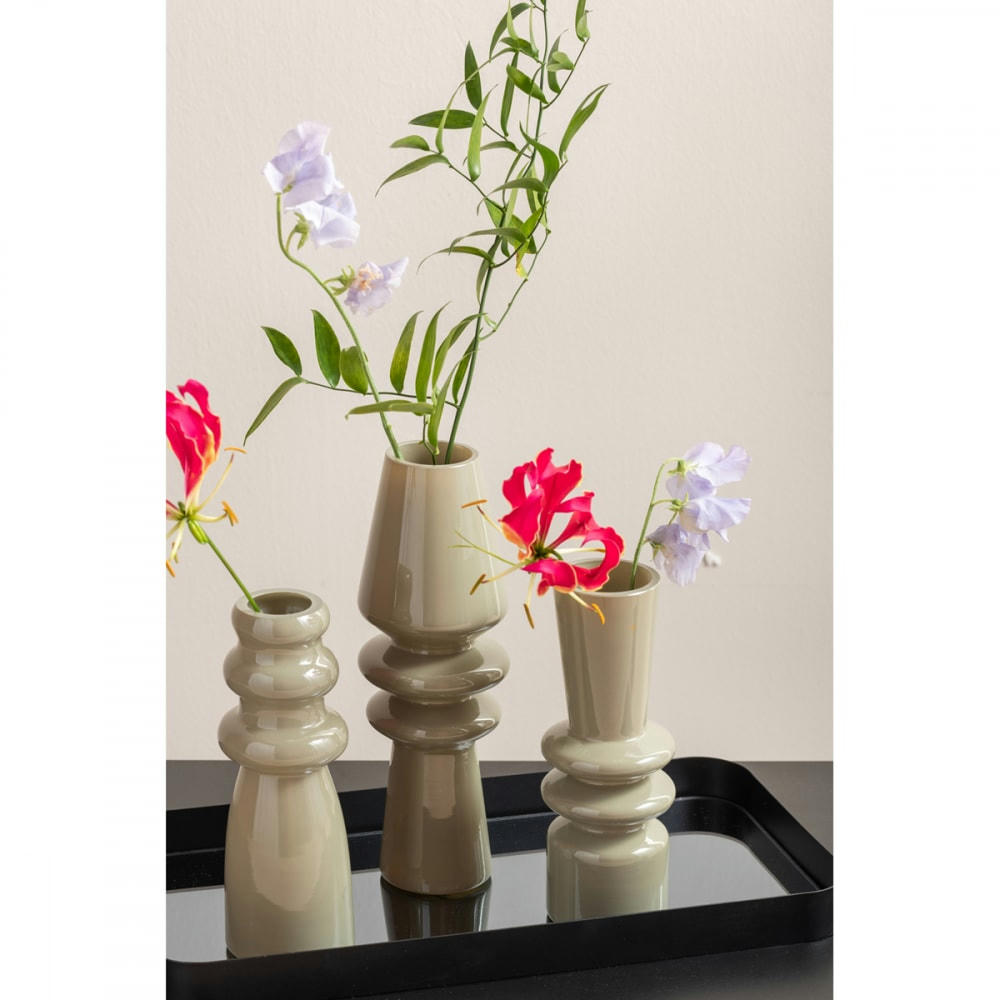 SPARKLE - Vase sparkle bottle verre vert