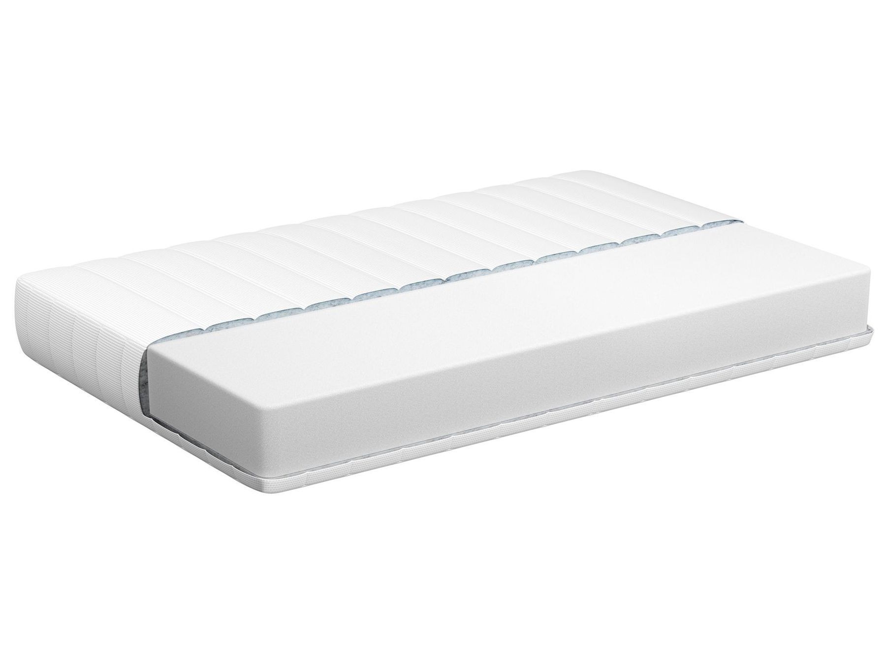 Foam Cot Mattress CUDDLY H2/3 Medium 70 x 130 cm