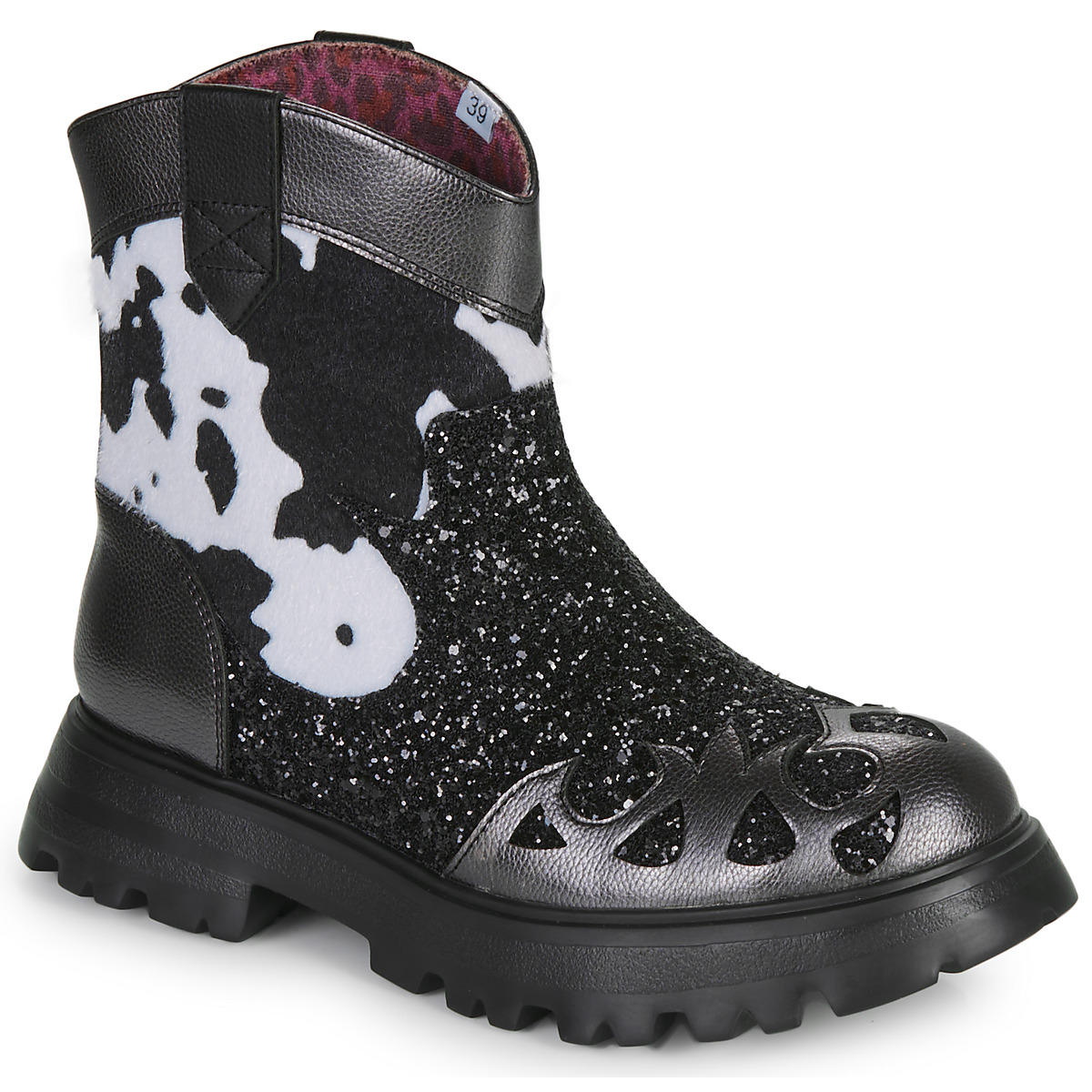 Irregular Choice - STEP IN STYLE - Black / White