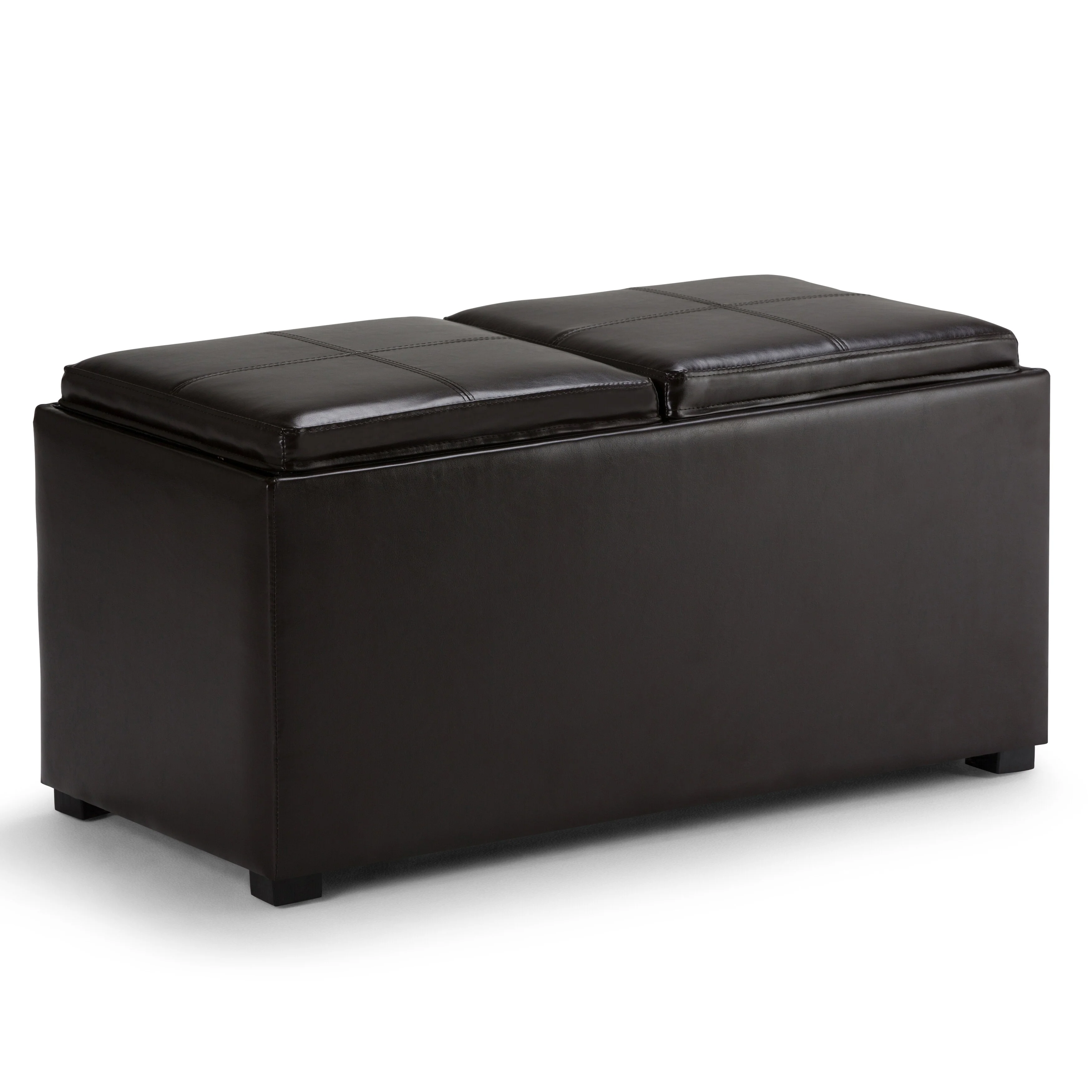 WYNDENHALL Franklin Upholstered 3-piece Ottoman Set