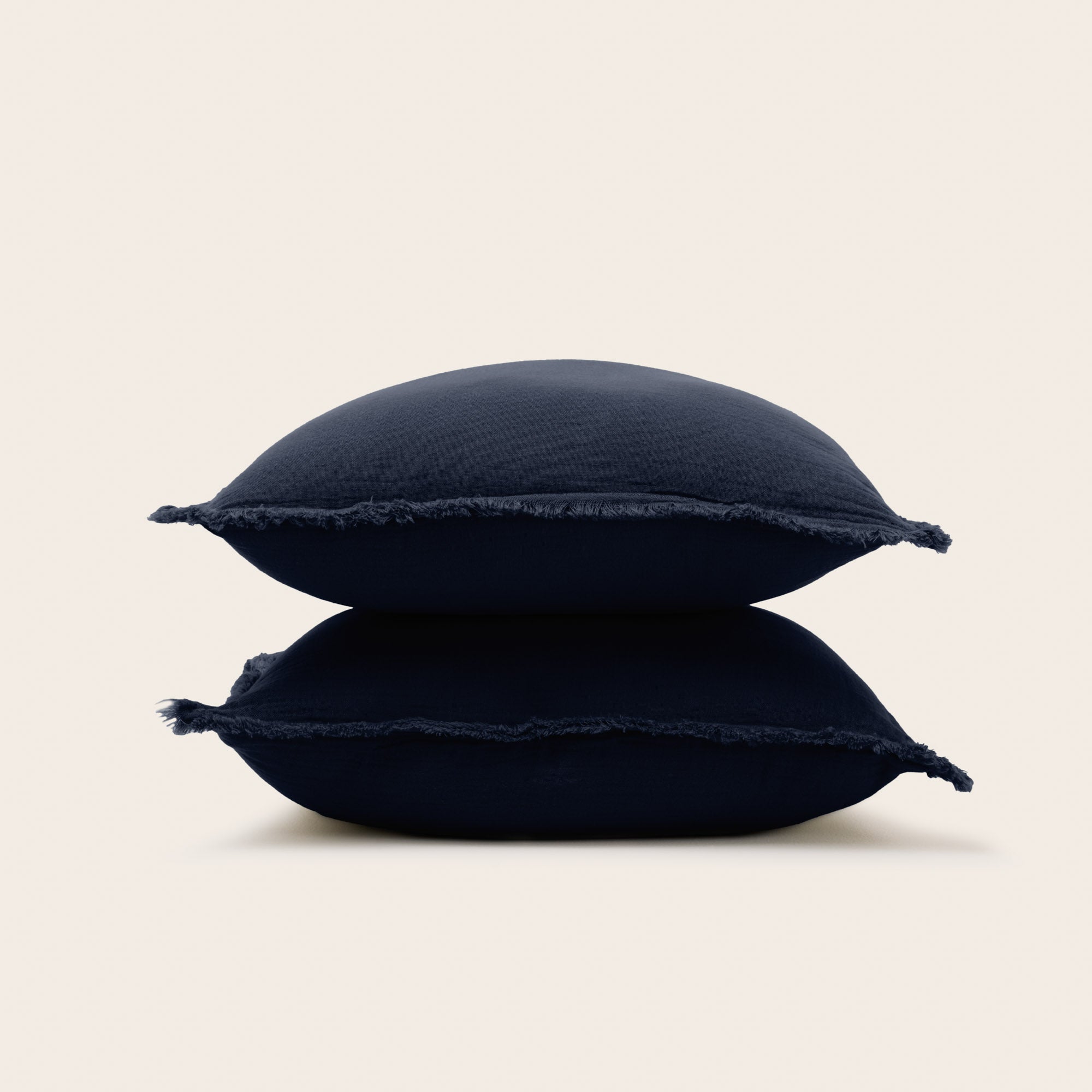 Madura Set van 2 kussenslopen Lou blauwe inkt 40x40 cm