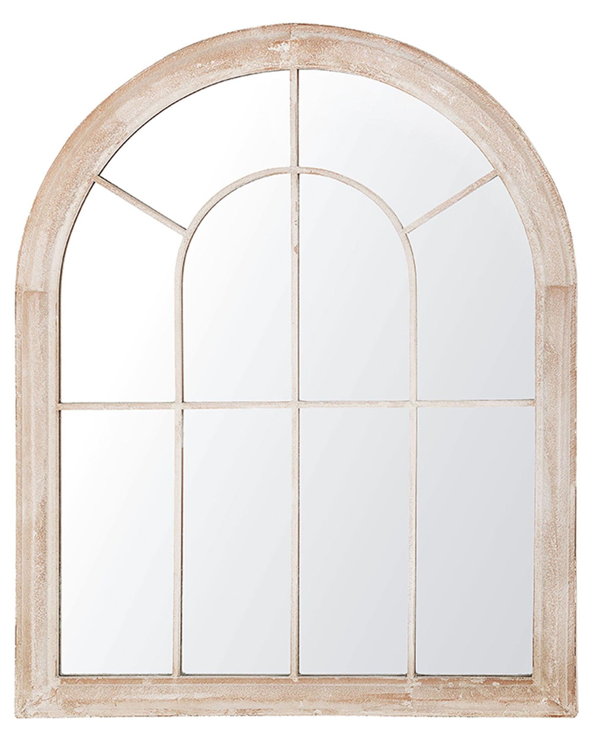 Wall Mirror EMBRY 69 cm 88 cm Metal Beige