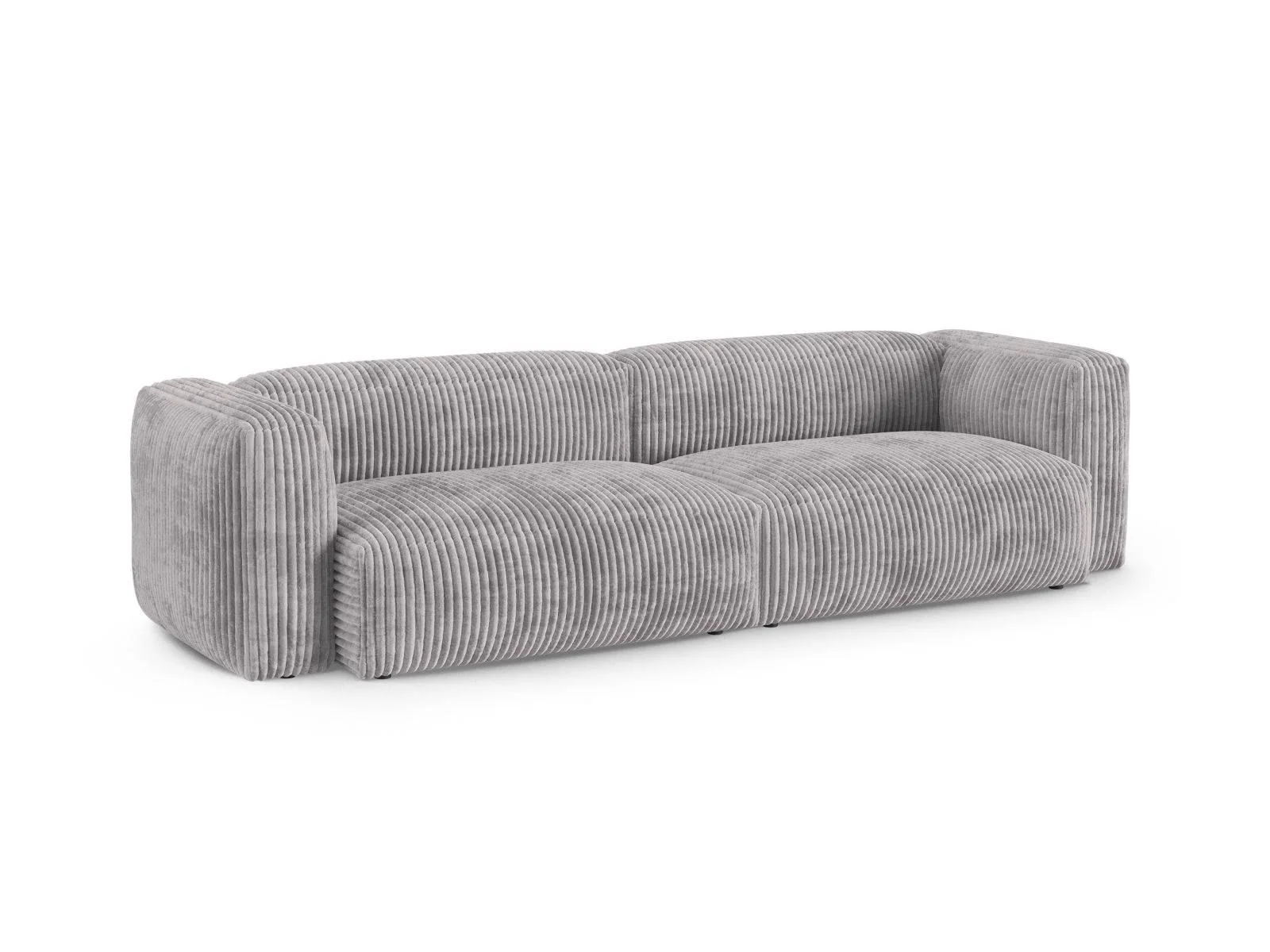 Modulaire 4-zitsbank Martina ribstof