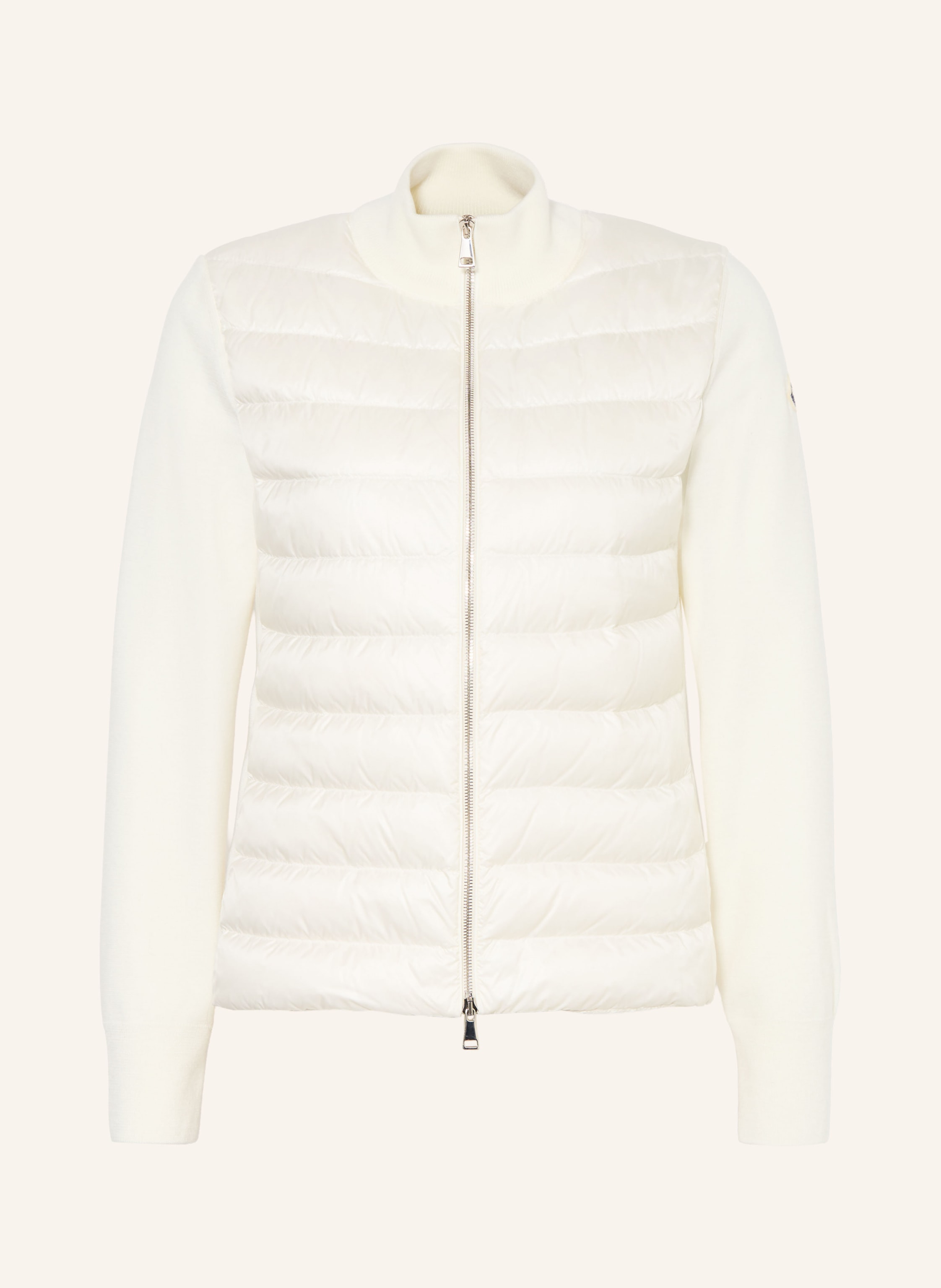MONCLER Daunenjacke im Materialmix