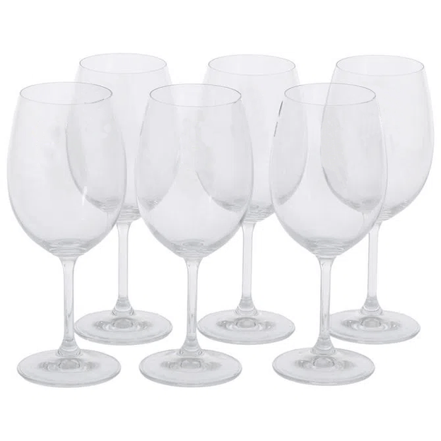 TAÇA VINHO 450 ML COM 6 CRISTALIUM TITAN