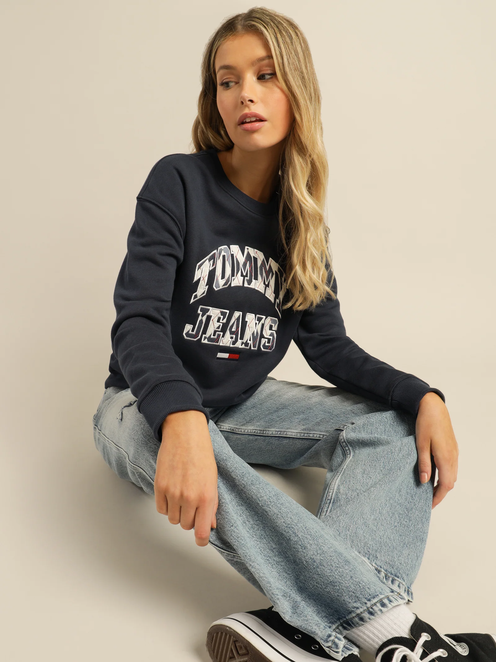 Collegiate Argyle Logo Sweatshirt