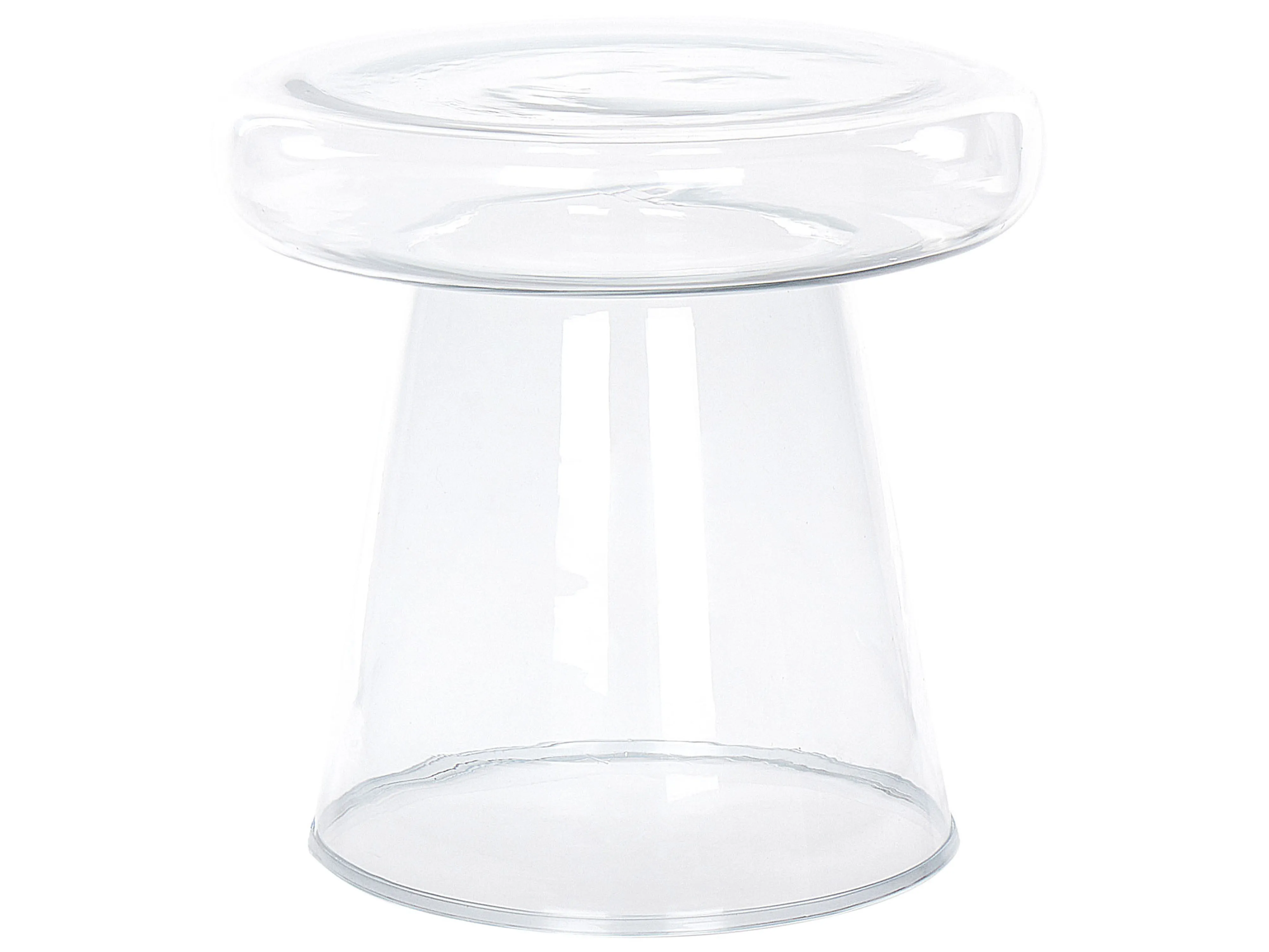 Side Table CALDERA Glass Transparent
