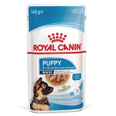 Royal Canin Maxi Puppy in Gravy