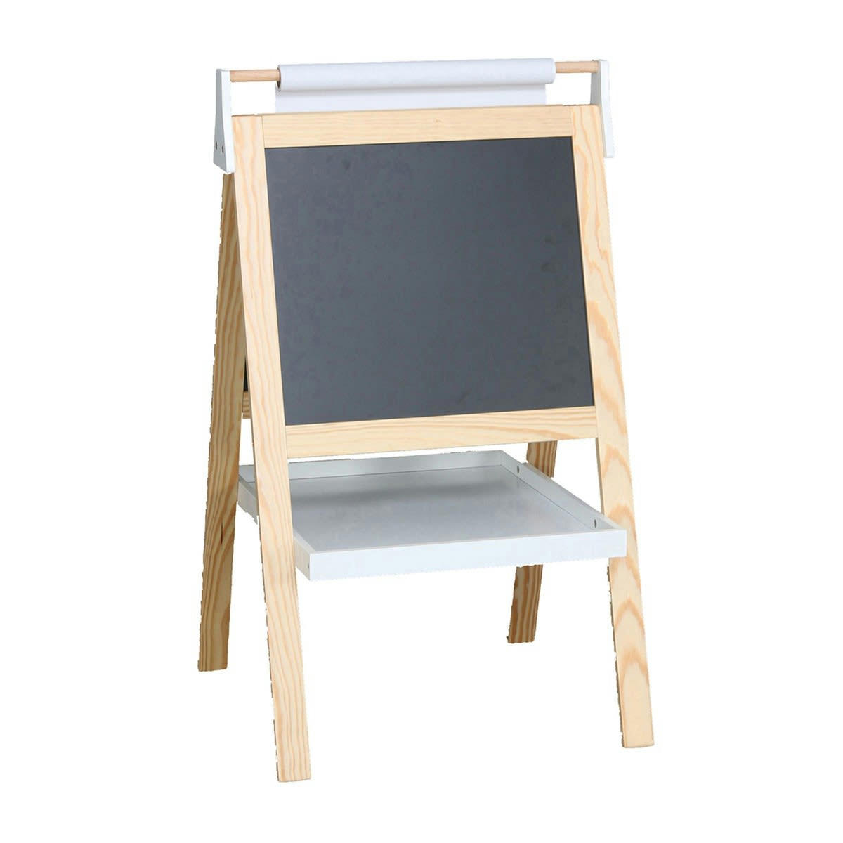 SWEET - Tableau enfant craie double face avec dérouleur papier dessin