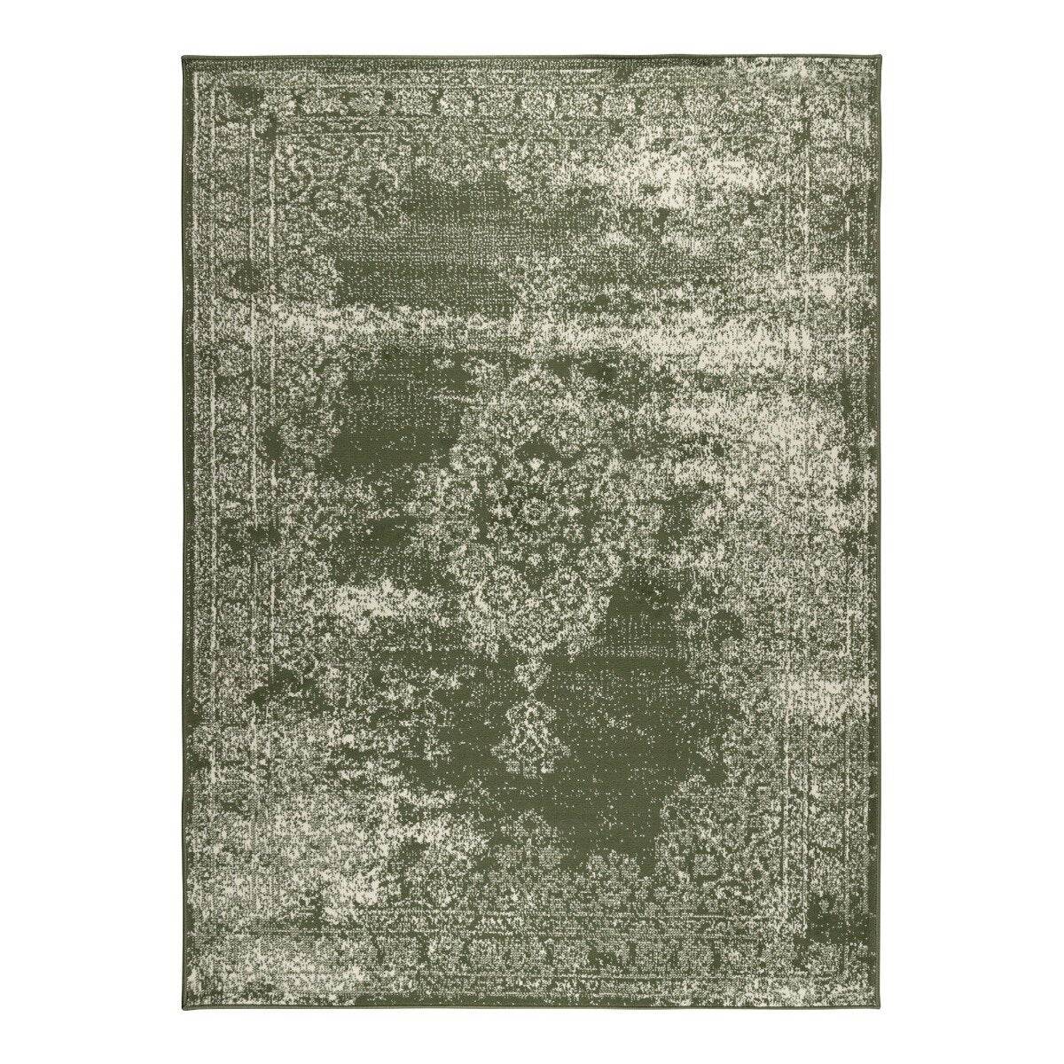 Vintage Vloerkleed Bloom - Groen - EVA Interior