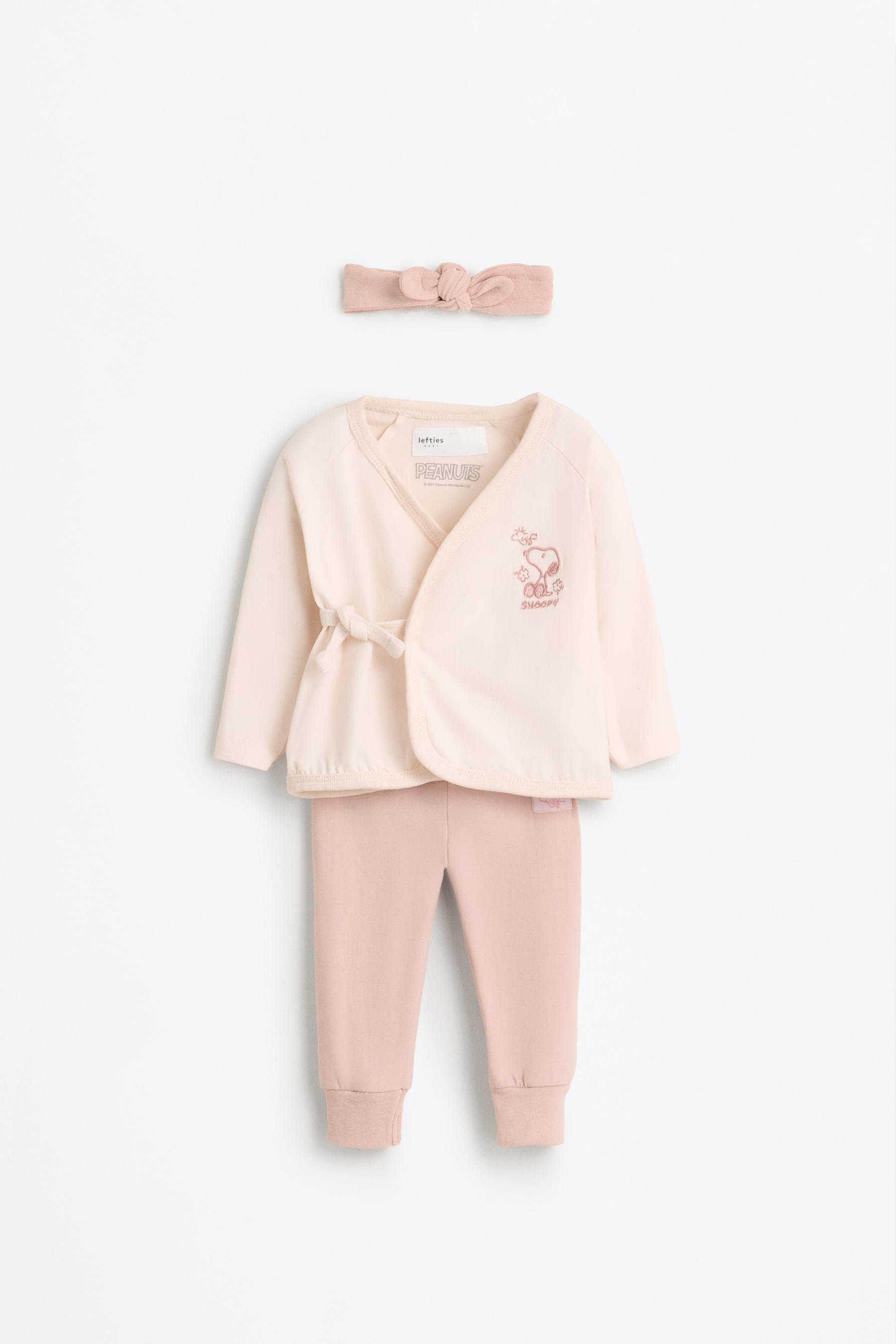 Conjunto Snoopy Peanuts™ kimono, legging y diadema