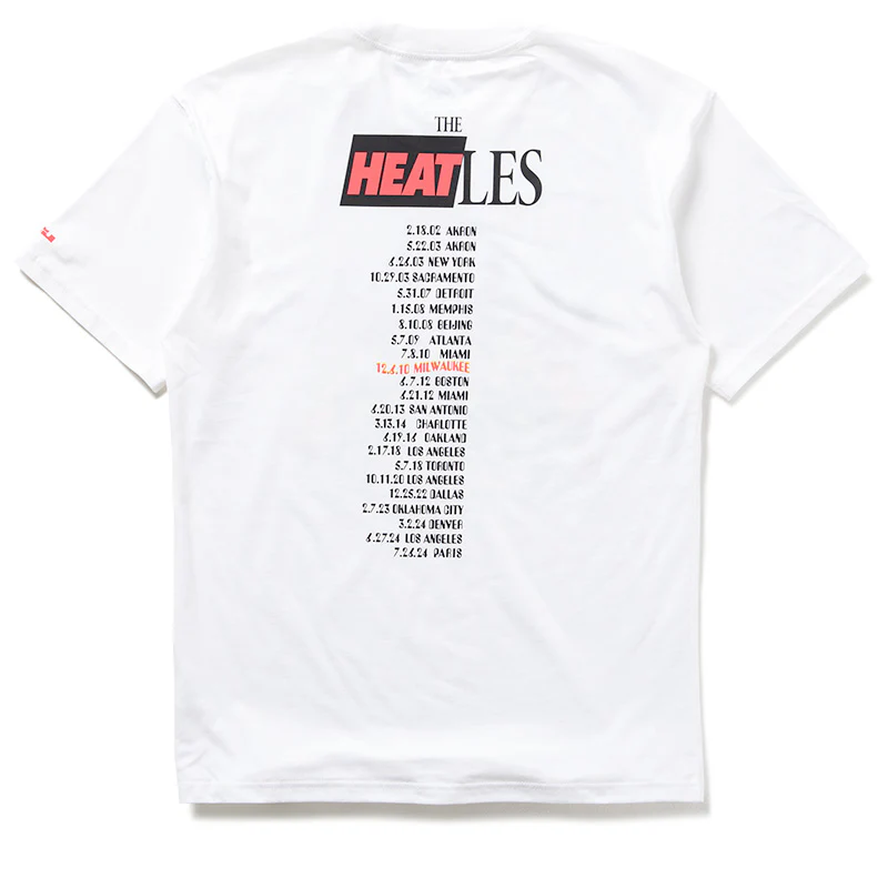 Nike LeBron Tee 'Heat Wave' - White