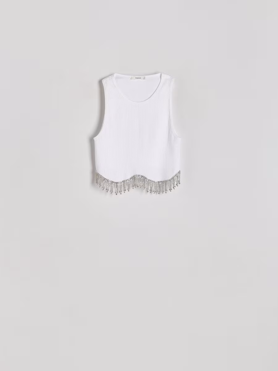 Top With Decorative Fringes