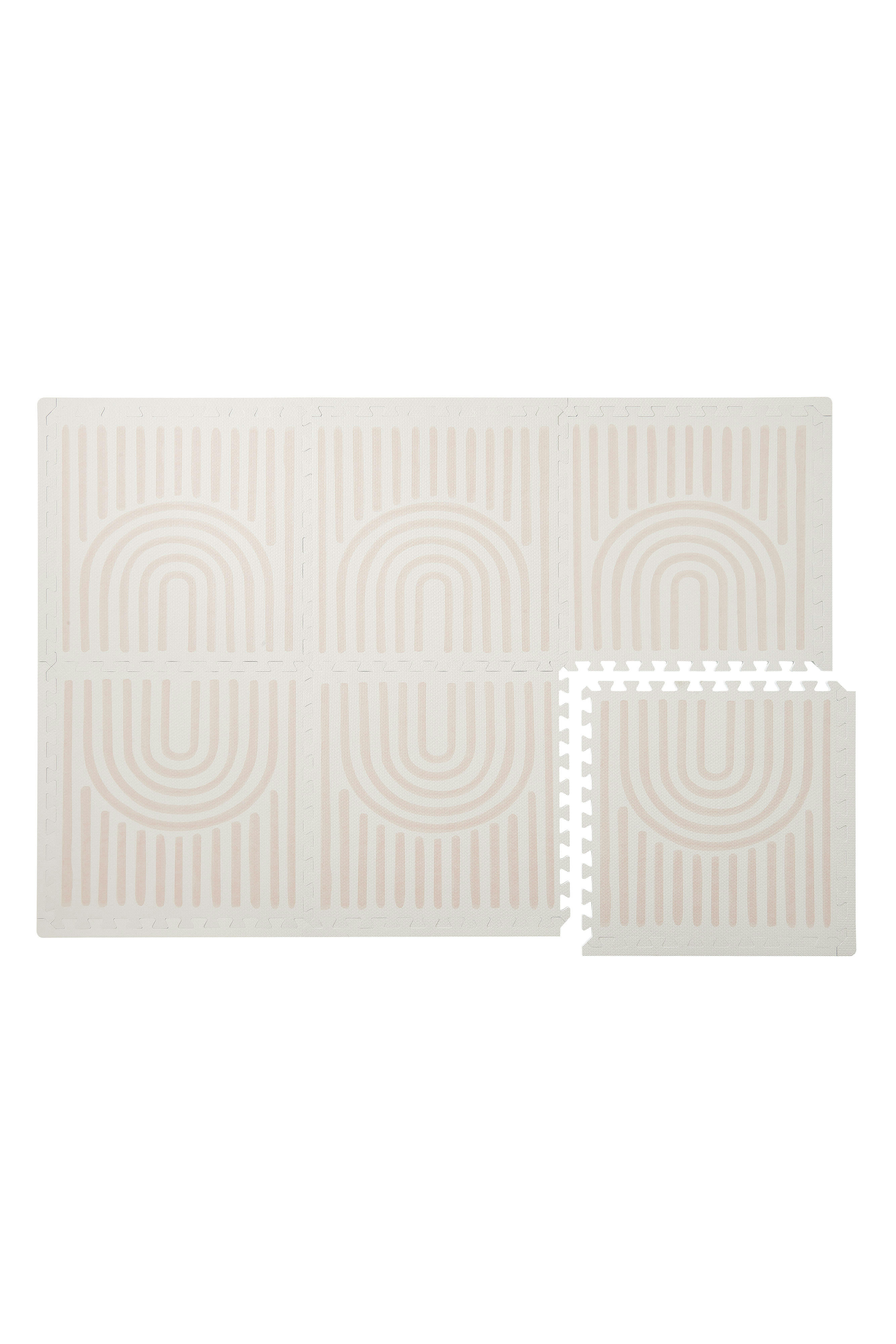 LINEAR - Tapis de puzzle en mousse bébe Linen 180x120