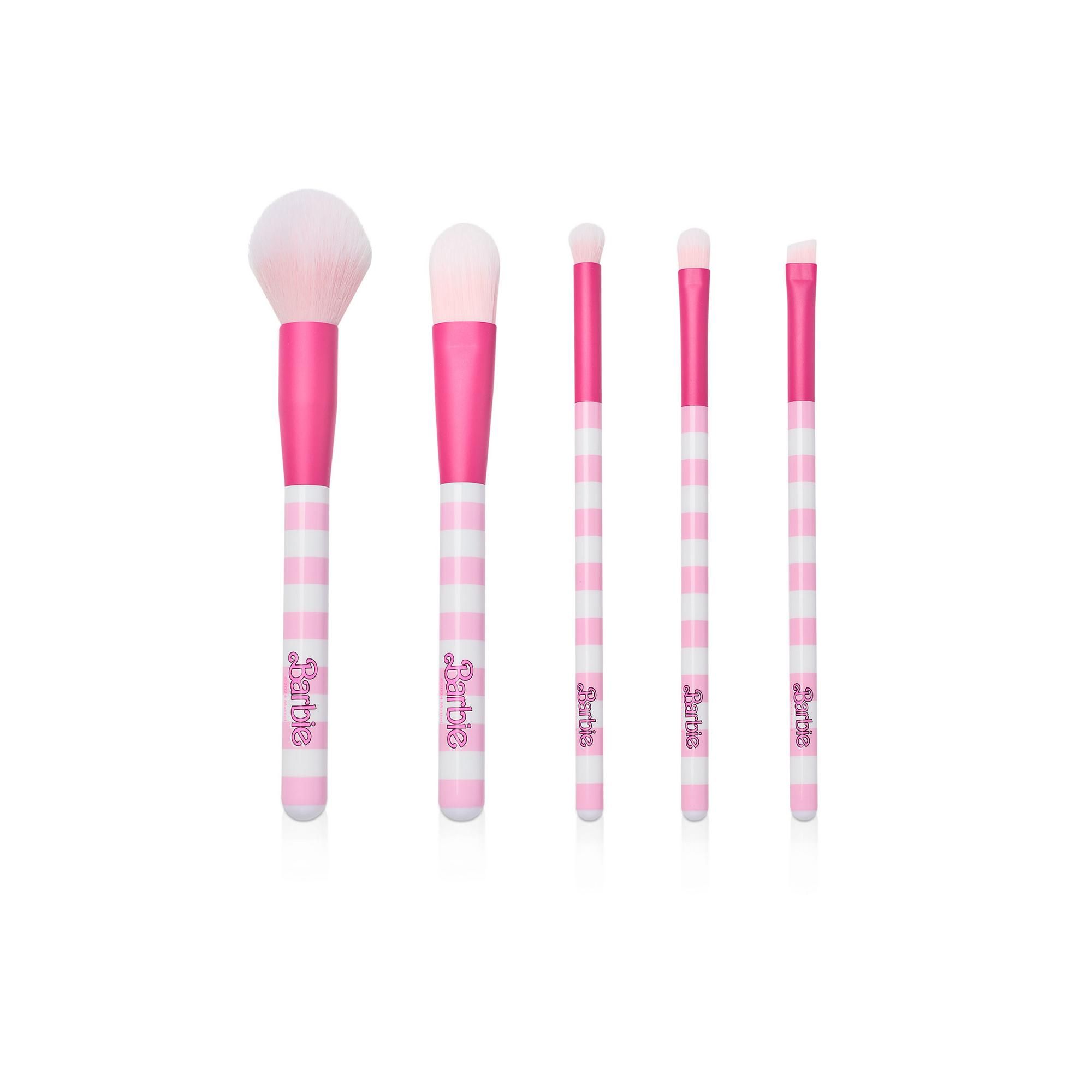 Barbie Barbie Makeup Brush Set | Womens Pink | Official Merch