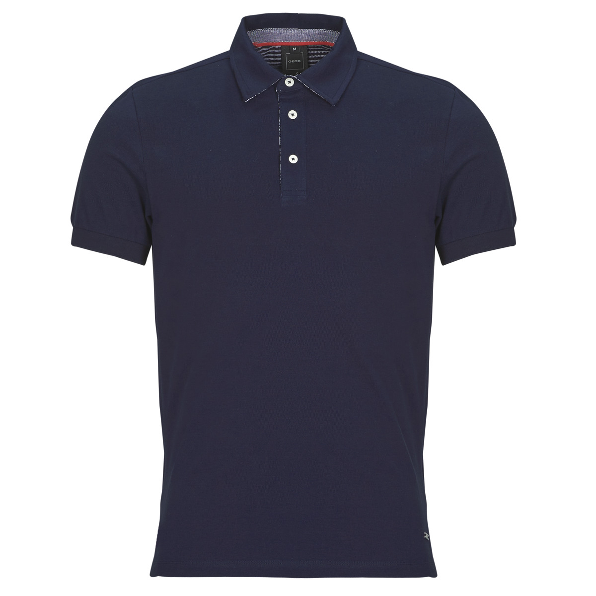 Geox - M POLO PIQUET PRINT - Marine