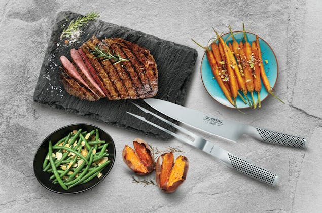 New Global 21Cm Carving Knife G-3 Made In Japan