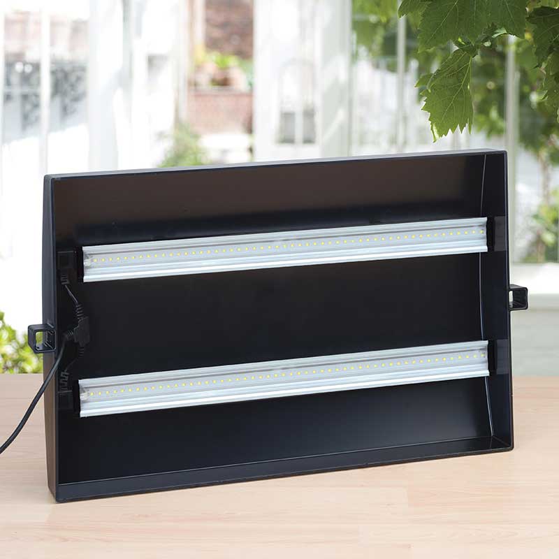 Odlingsstation LED stor, vit