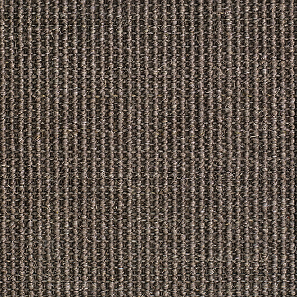 Moquette tissée à plat Sisal Abaca gris 4m (vendue à la coupe)