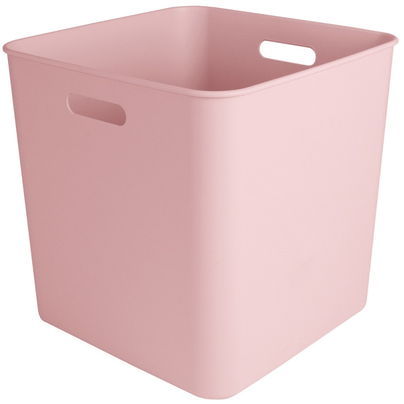 Box de rangement Sigma Home Cube rose 25 L SUNWARE