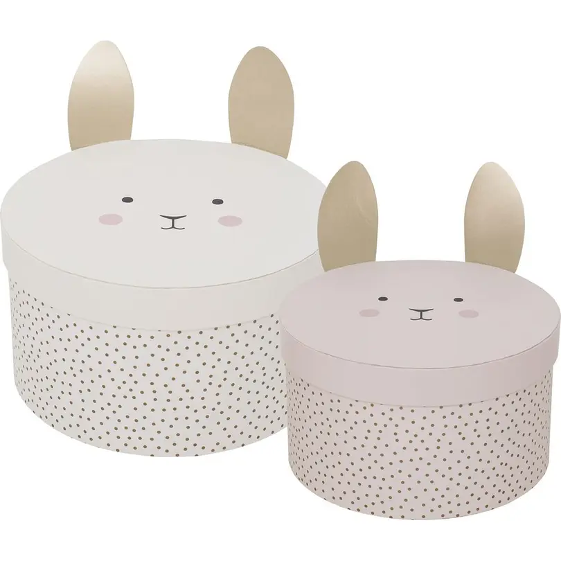 Aufbewahrungsbox 2er-Set Bunny