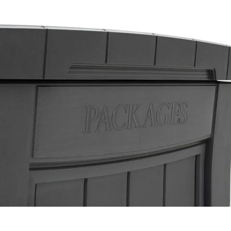 Keter Parcel box - Pakketbrievenbus - 53x62x112 cm - Antraciet