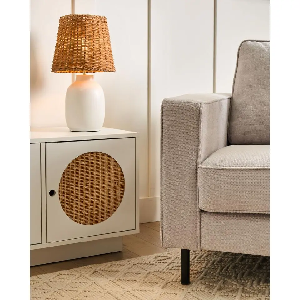 BARTANG - Tafellamp - Wit - Keramiek