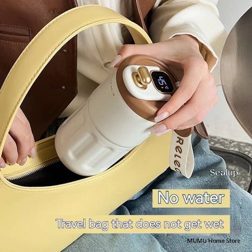 NNEOBA Bottle with LED Temperature Display Smart Thermos
