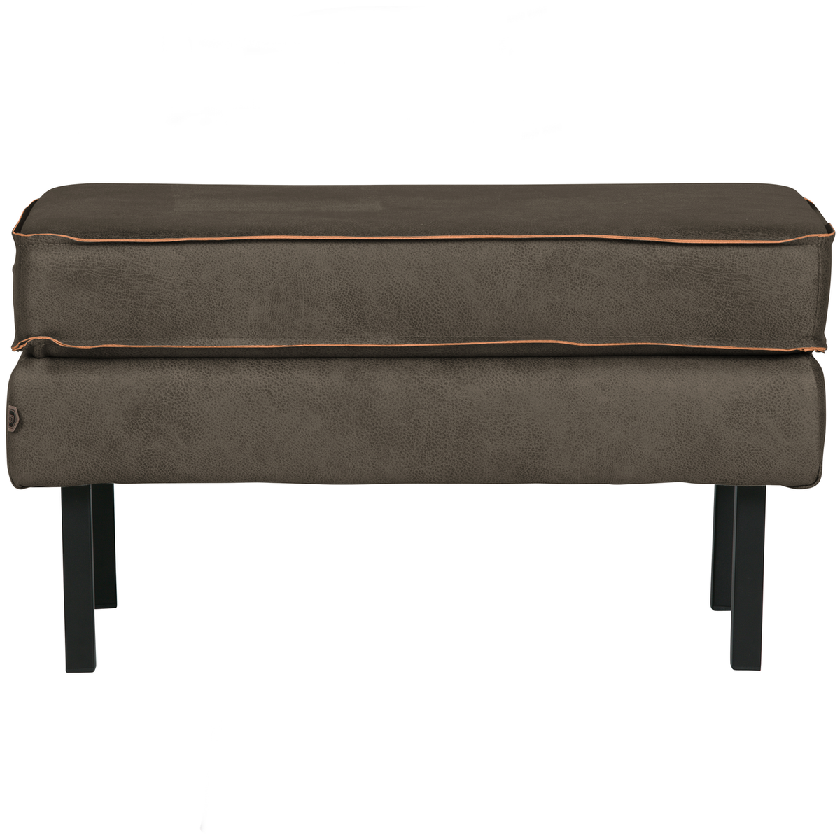 WOOOD hocker Rodeo- Eco-leder - Army - 45x84x54