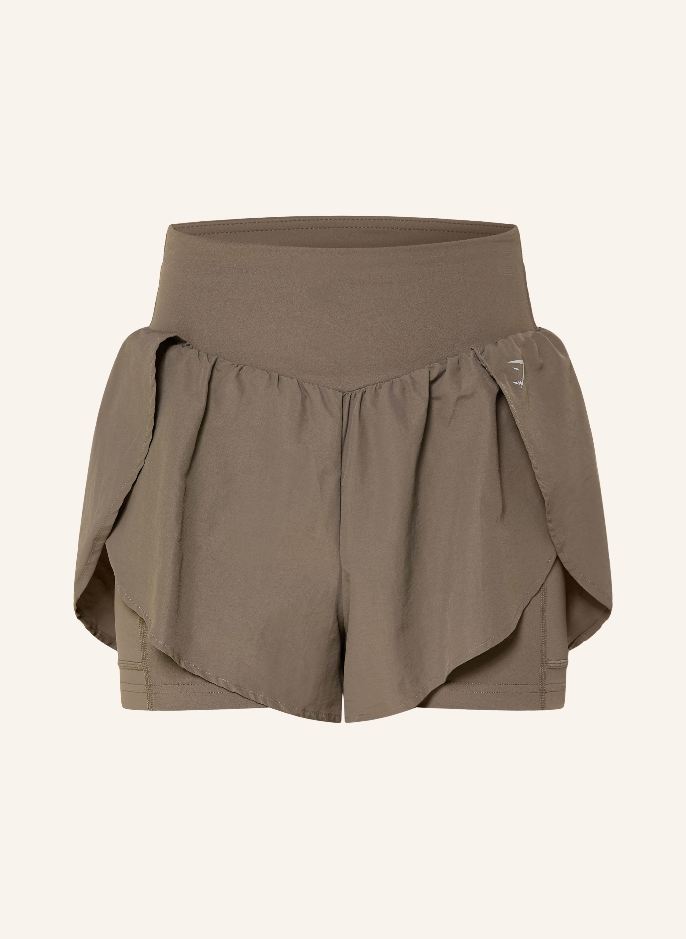 GYMSHARK 2-in-1-Laufshorts