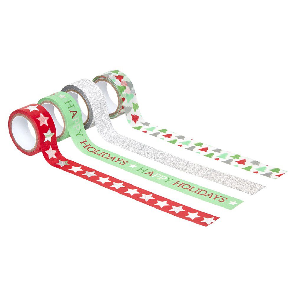 Papier adhésif déco No&euml;l