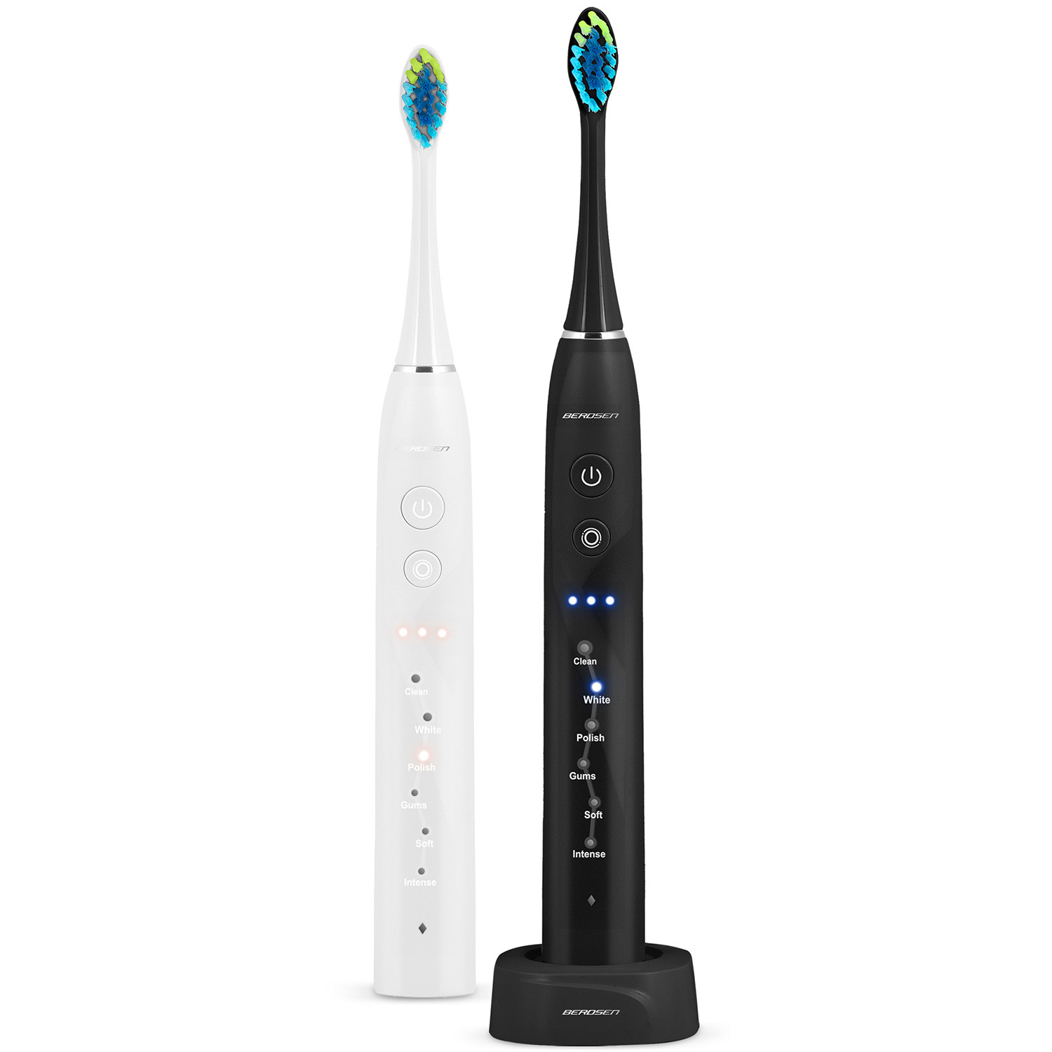 Szczoteczka soniczna do zębów Berdsen Galaxy Duo zestaw 2 szt. 322020