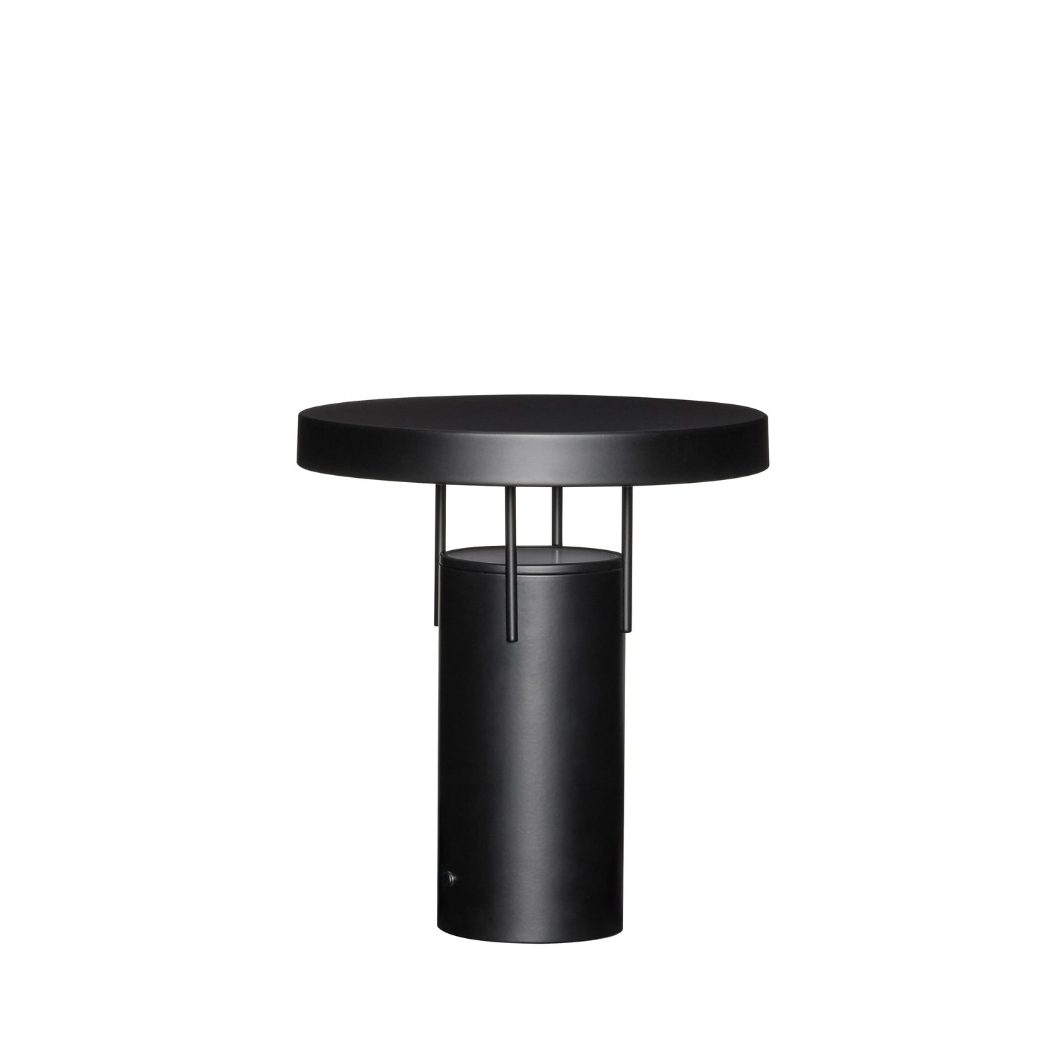 Hübsch draagbare lamp BringMe - acryl/ijzer - ø25xh28cm