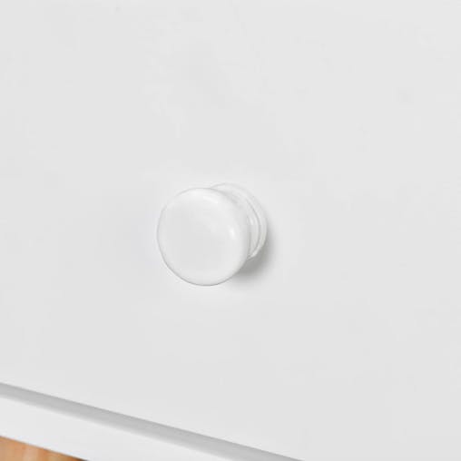 NNEVL Bedside Tables 2 pcs Solid Pinewood 40x30x61 cm White