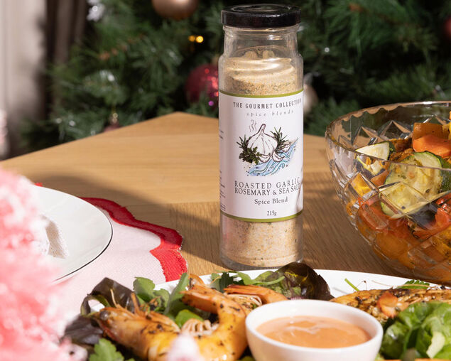 The Gourmet Collection Roast Garlic, Rosemary & Sea Salt Spice Blend