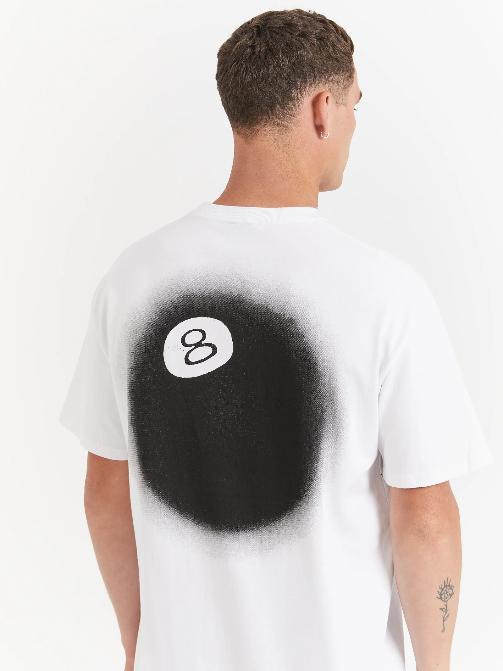 8 Ball Fade Heavyweight Short Sleeve T-Shirt