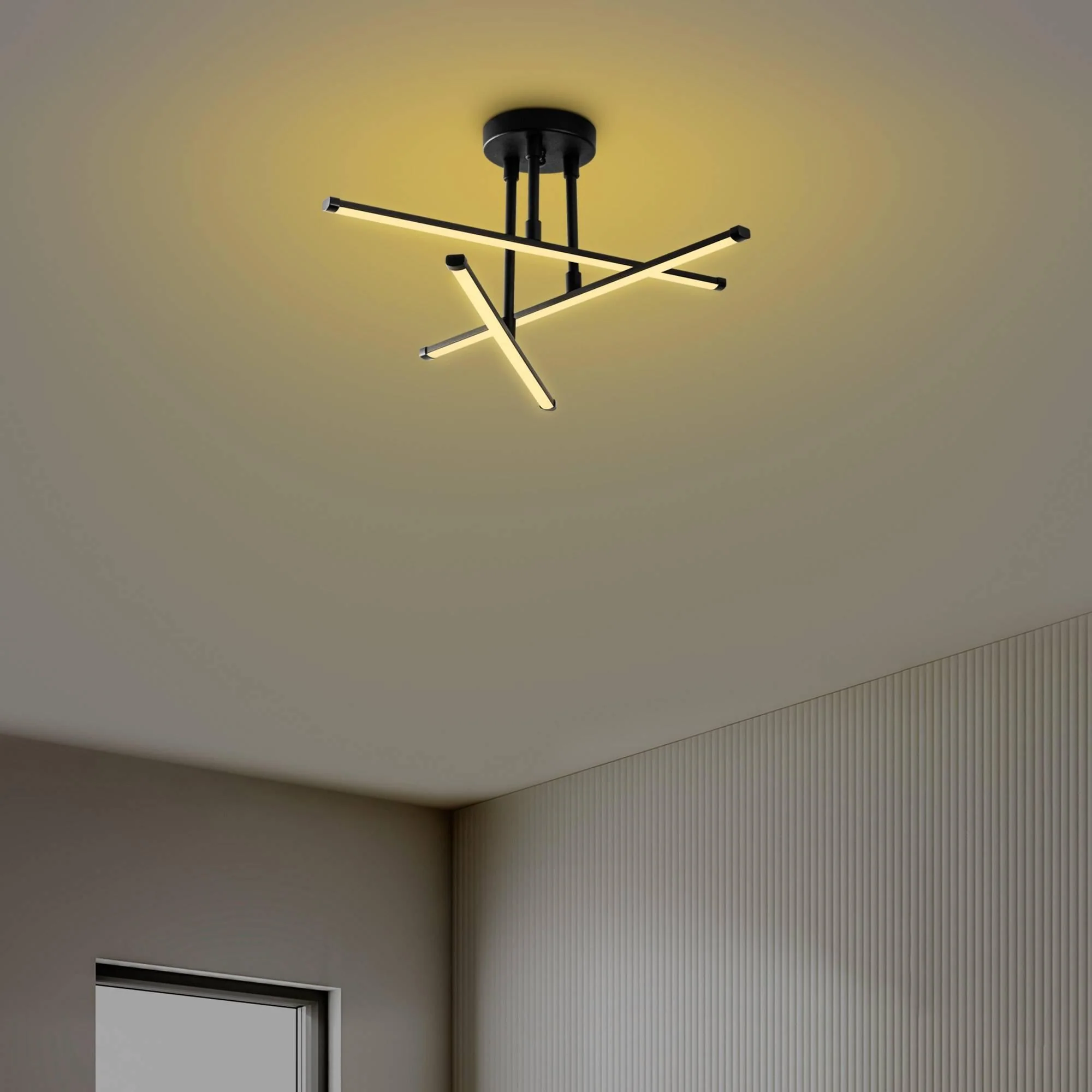 Plafondlamp LED Flower