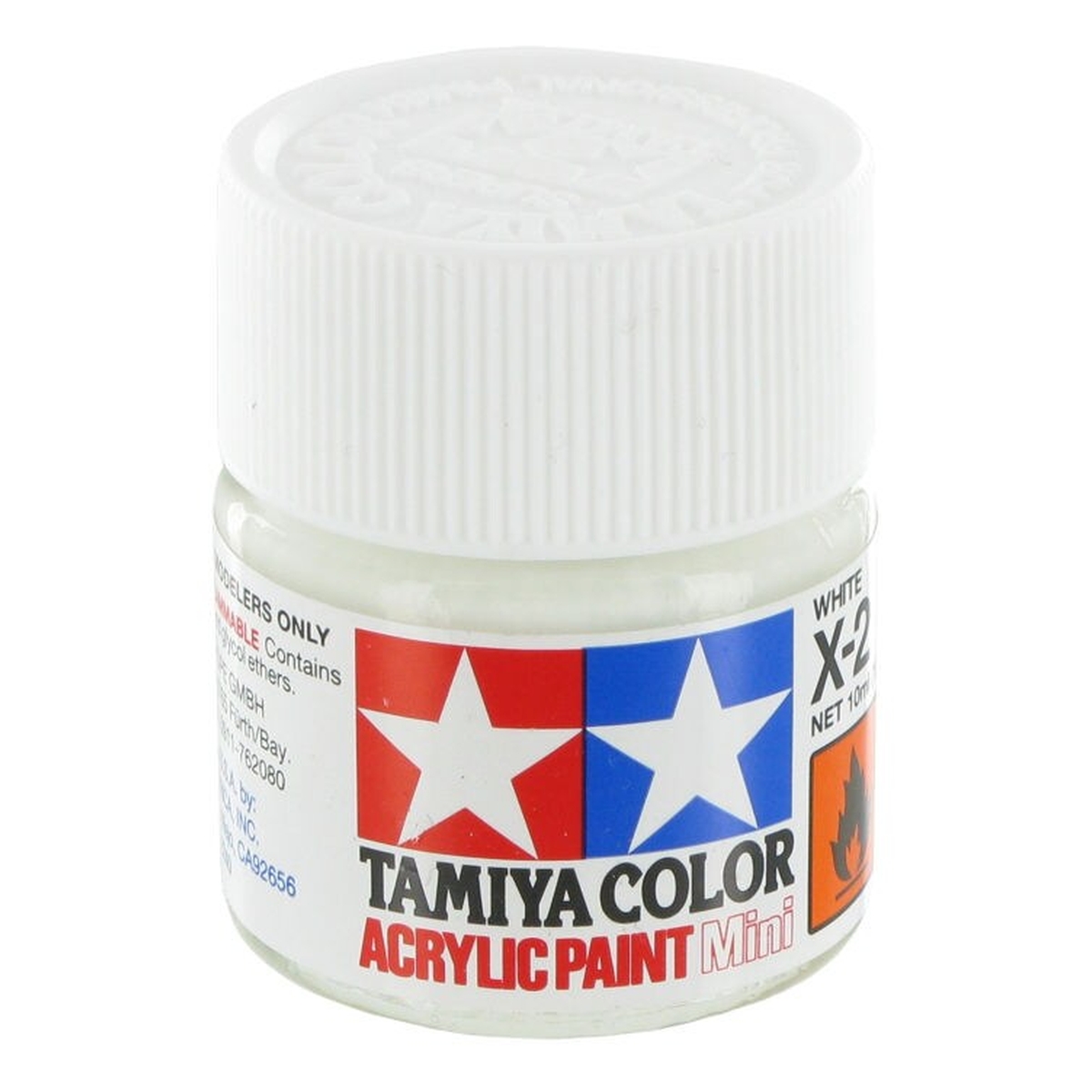 Tamiya Colour Acrylic Paint X-2 White 10ml