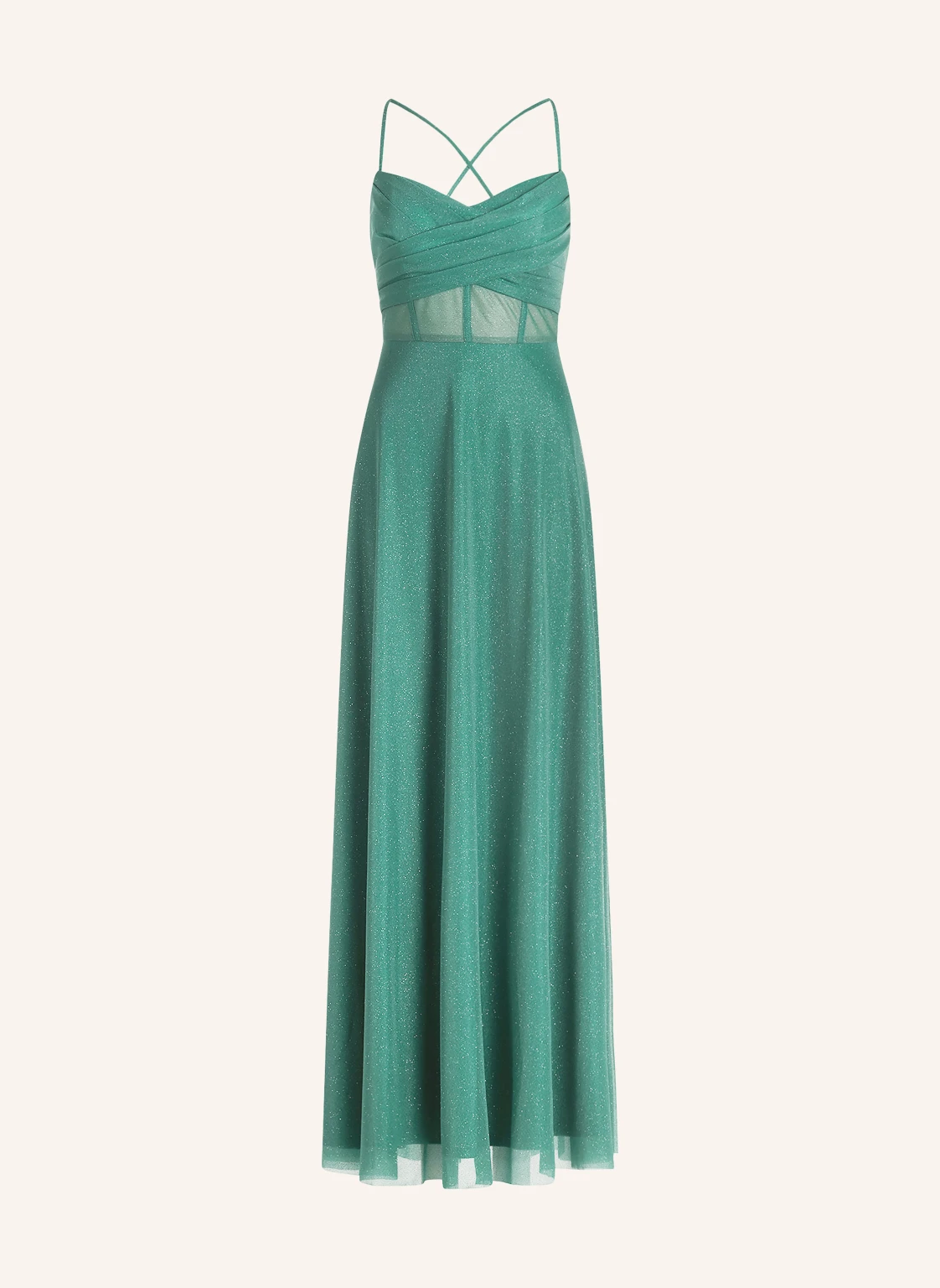 Suddenly Princess Abendkleid mit Glitzergarn