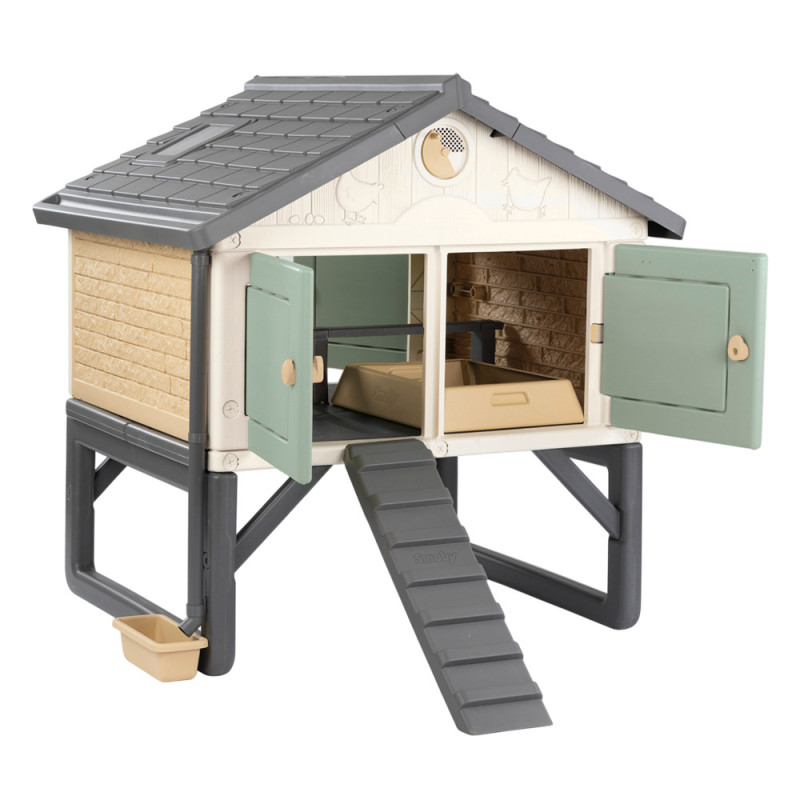 Jeu de plein air pour enfant Poulailler 1,59 x 1,21 x 1,28 m SMOBY