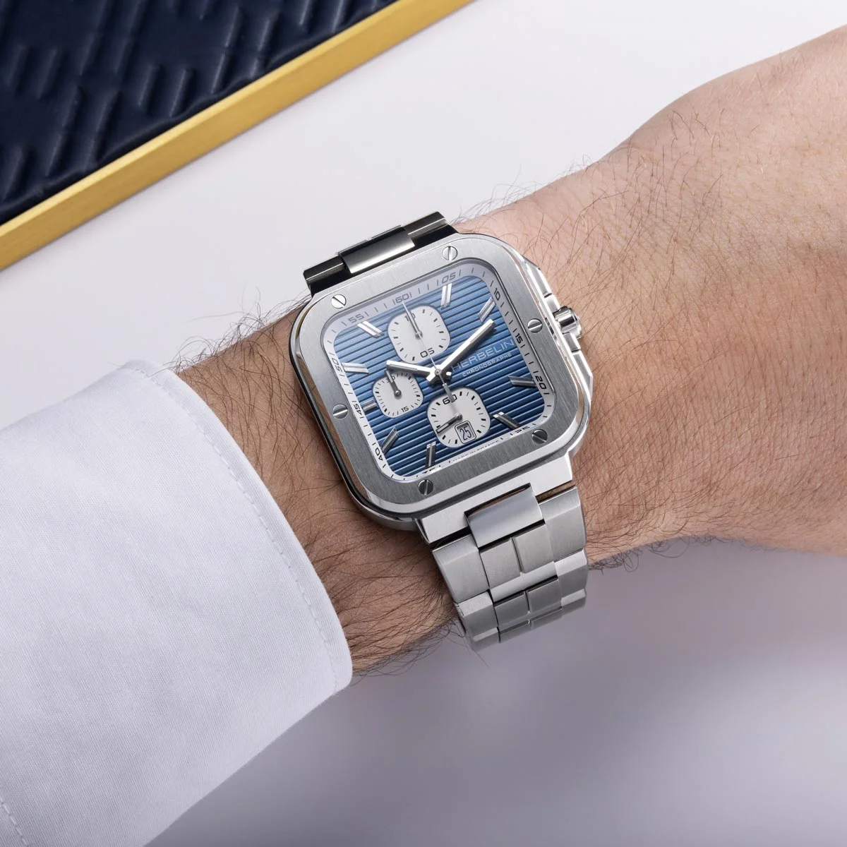 CAP CAMARAT – SQUARE CHRONOGRAPHE – BLEU