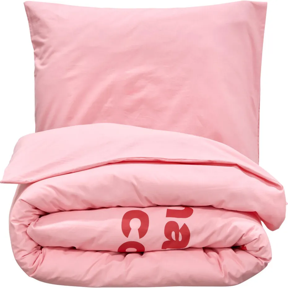 Kwantum Dekbedovertrekken | Beddengoed | Dekbedovertrek Naughty Corner Roze 240×240 Cm 240X240CM
