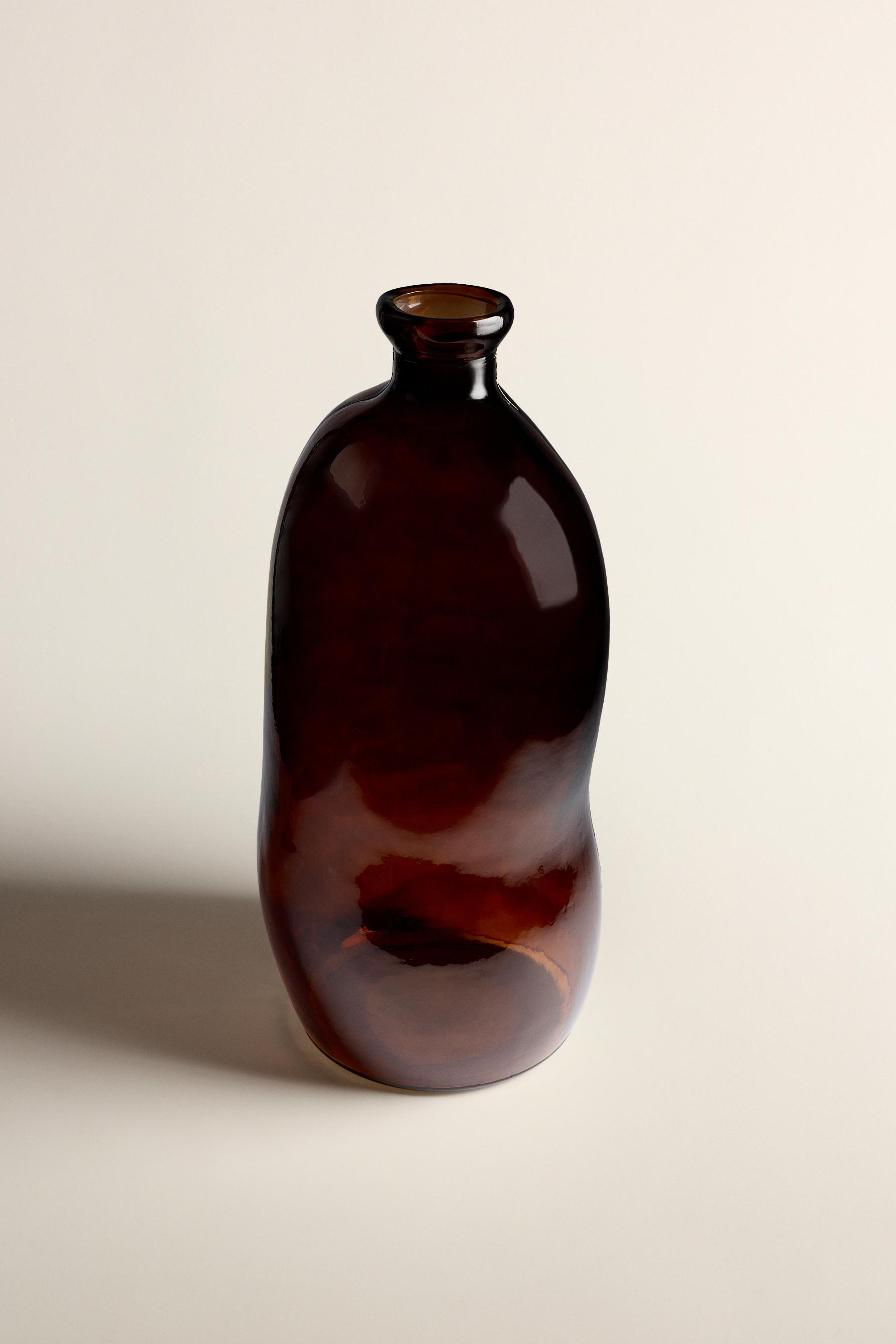 Jarrón de suelo vidrio 74 cm
