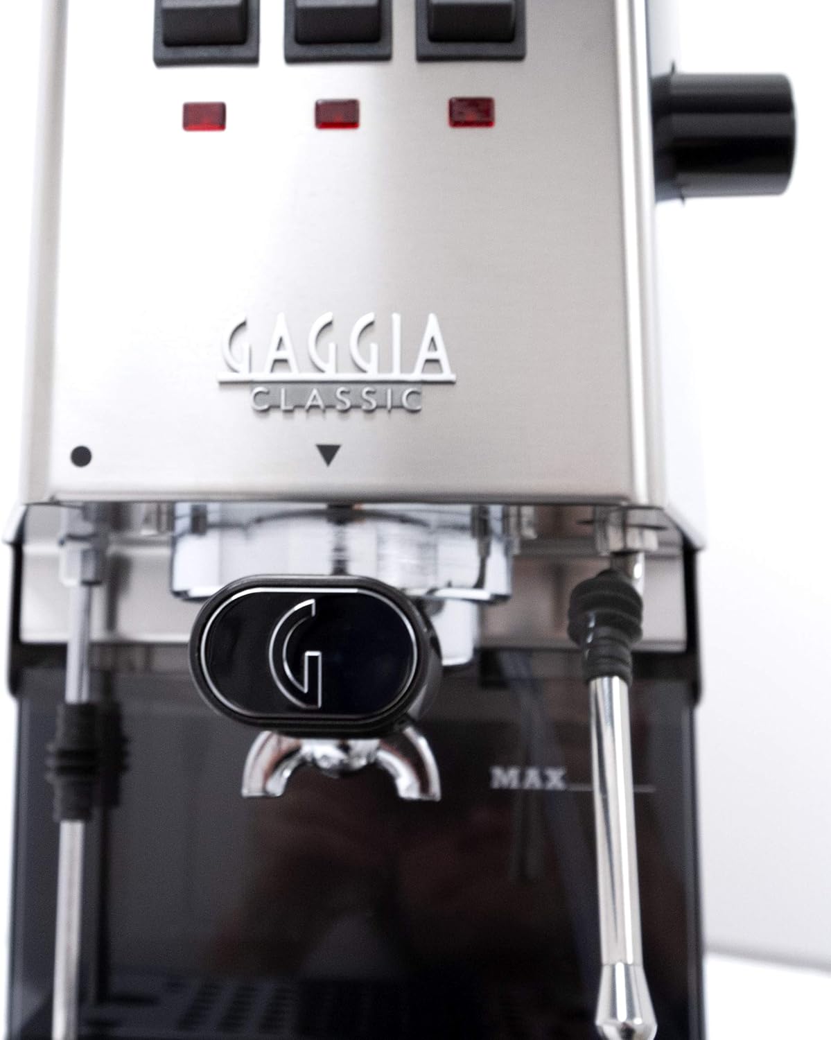 Gaggia RI9380/46 E24 Espresso Machine, Brushed Stainless Steel
